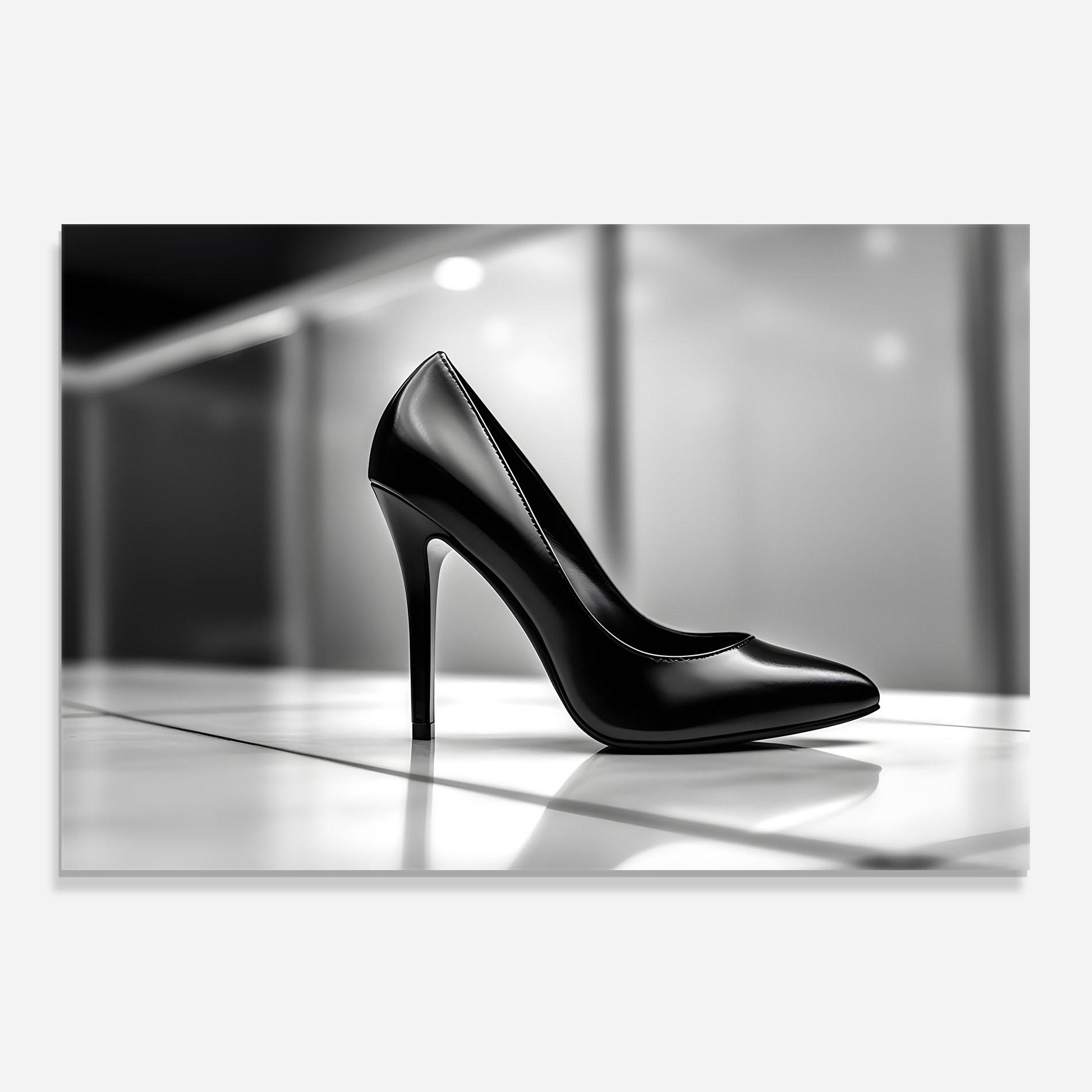 Konyhai üveg hátfal Black Unique Design mockup 0