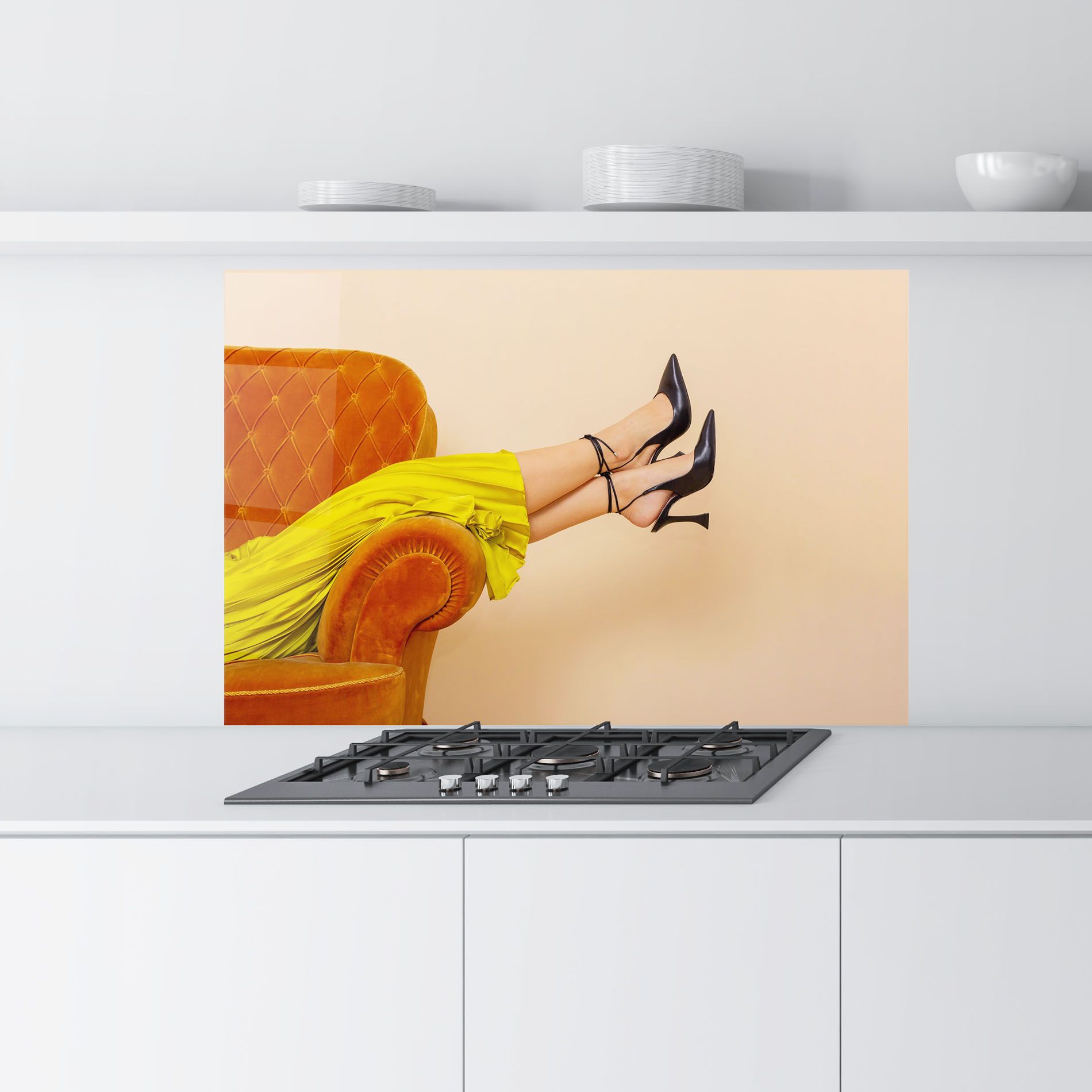 Black Heals On Cream mockup 9