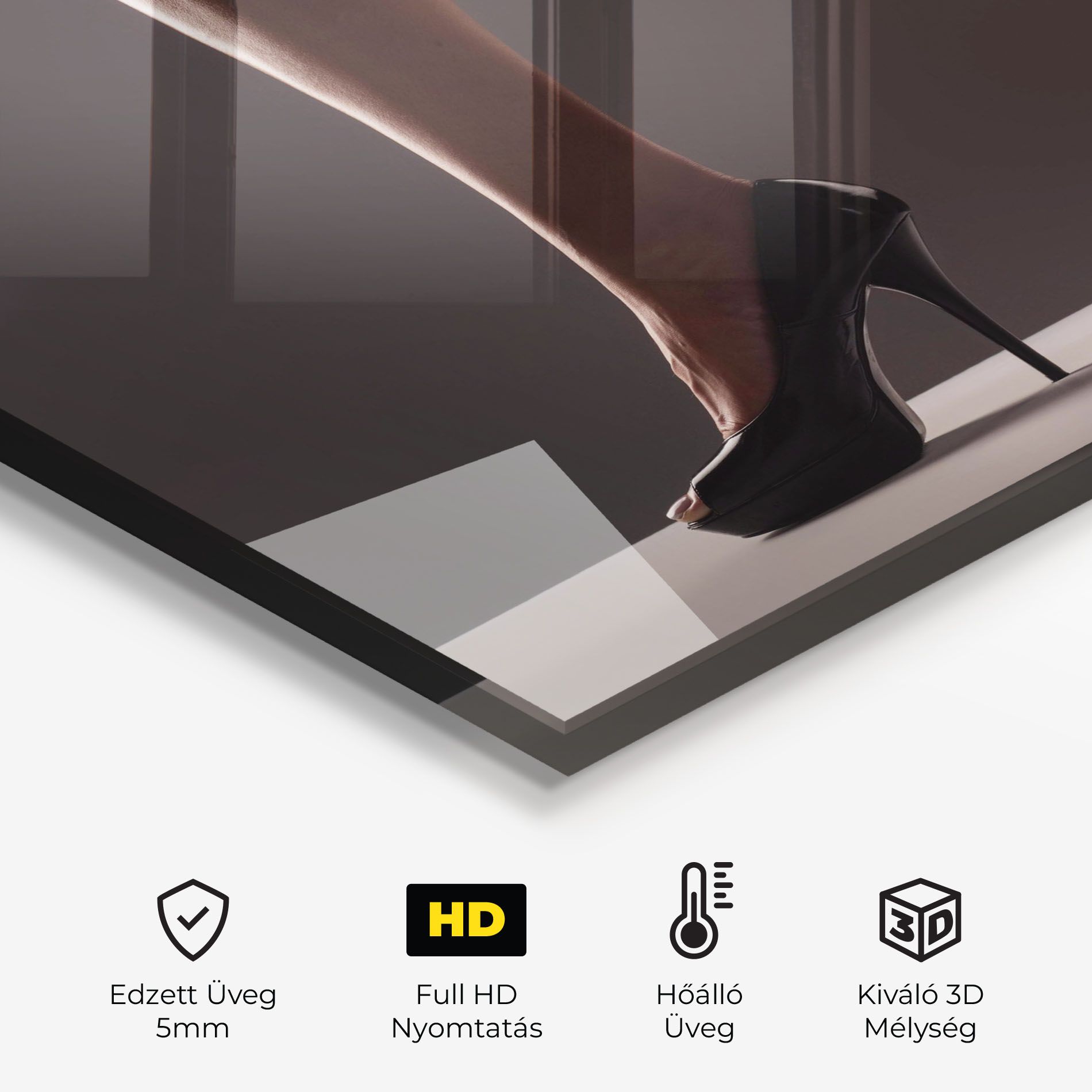 Black High Heels mockup 2