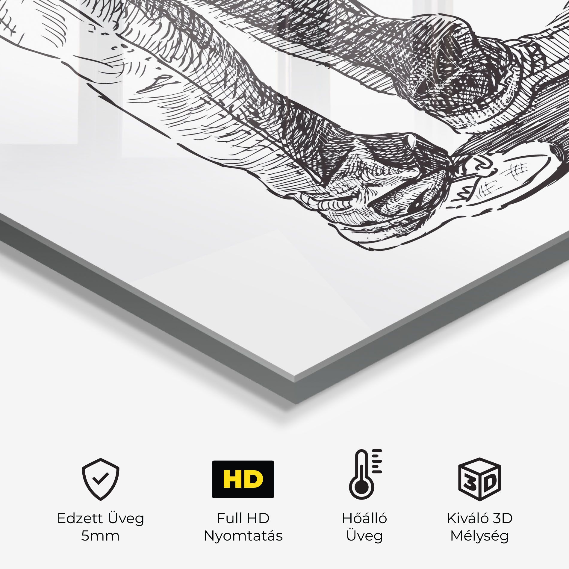 Black Line Shoes mockup 2