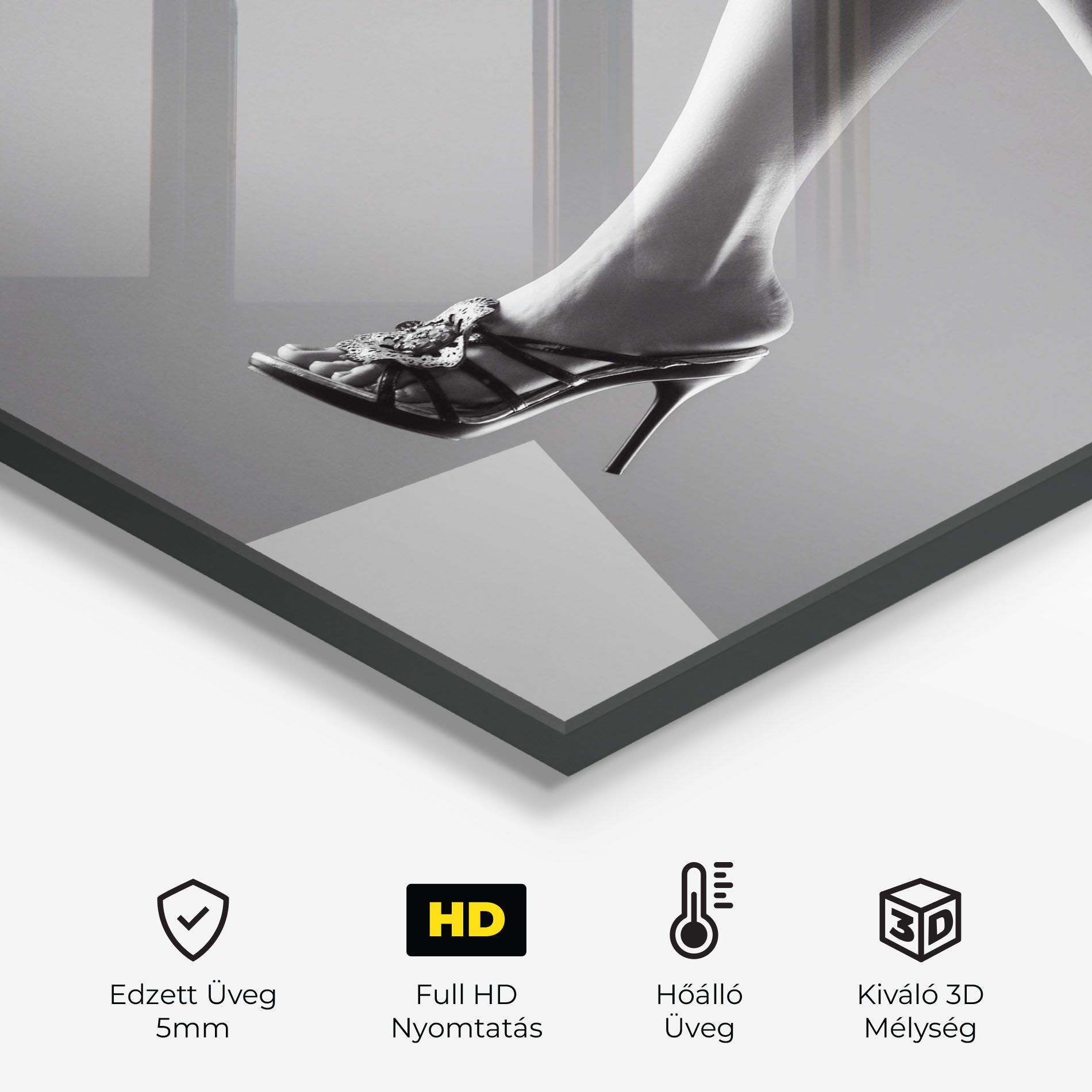 Black Shoes On Grey mockup 2