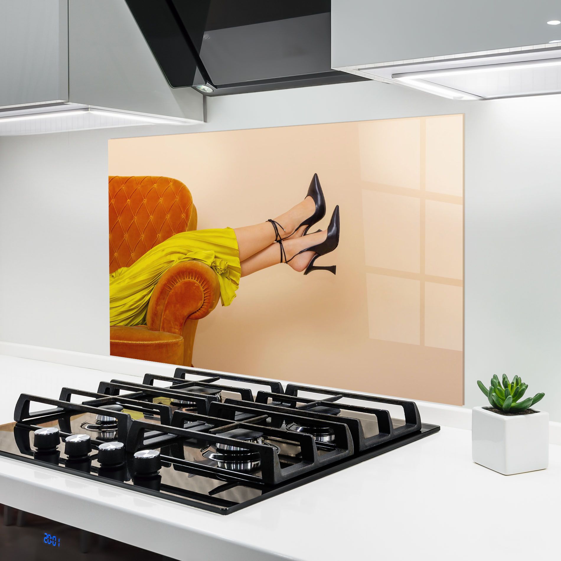 Black Heals On Cream mockup 6