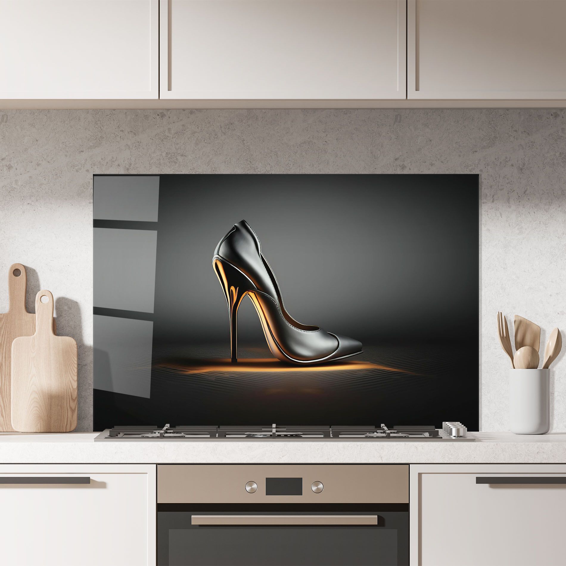 Black Shoe Product mockup 7