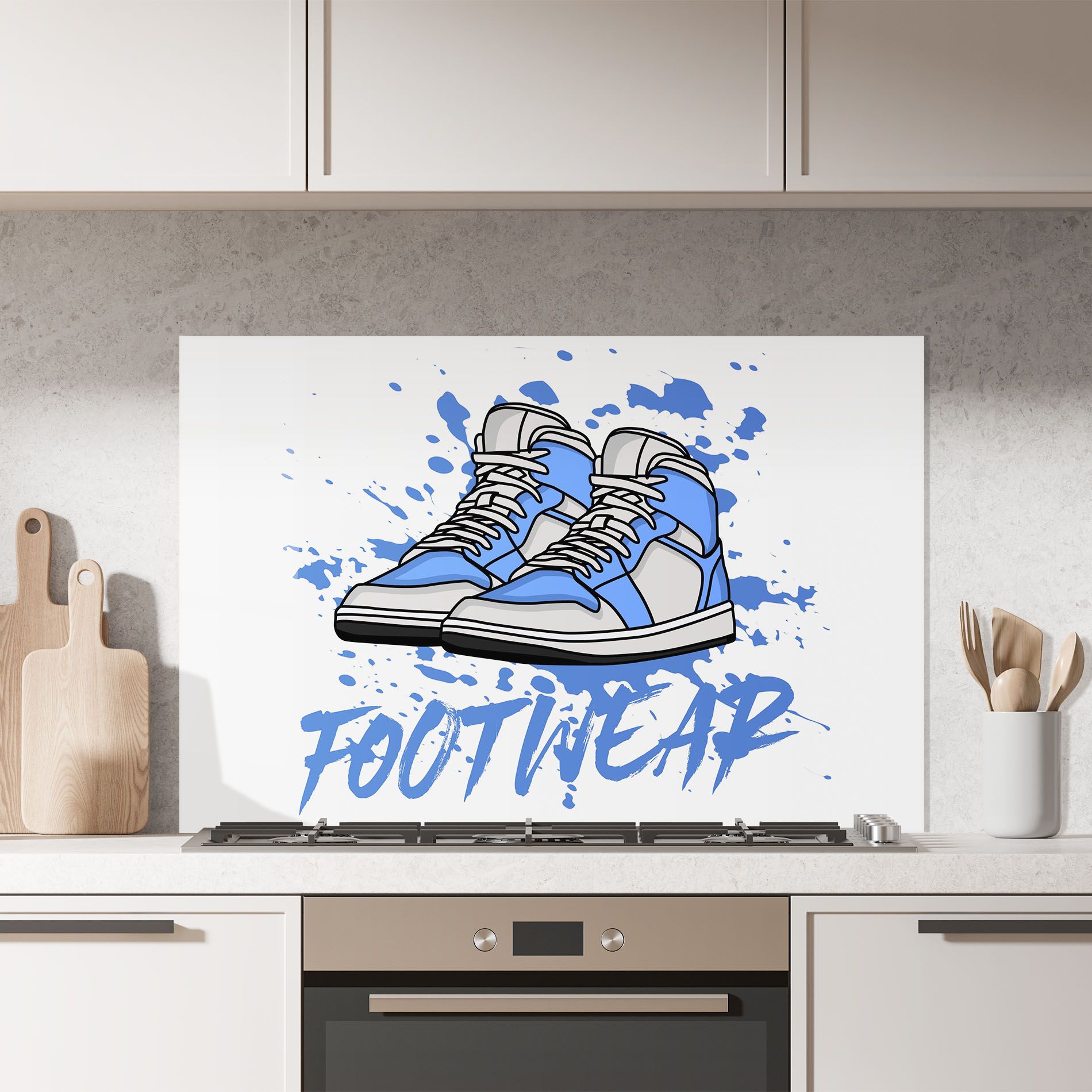 Blue Footwear mockup 7