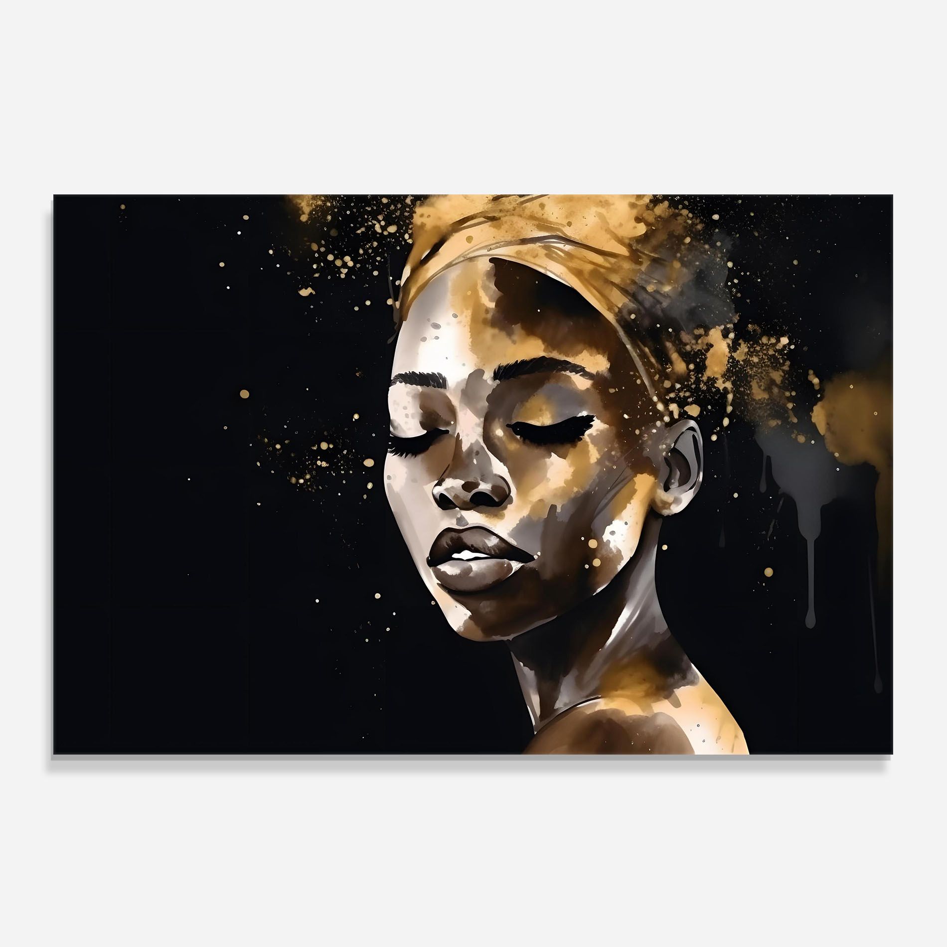 Stylish Gold African mockup 0