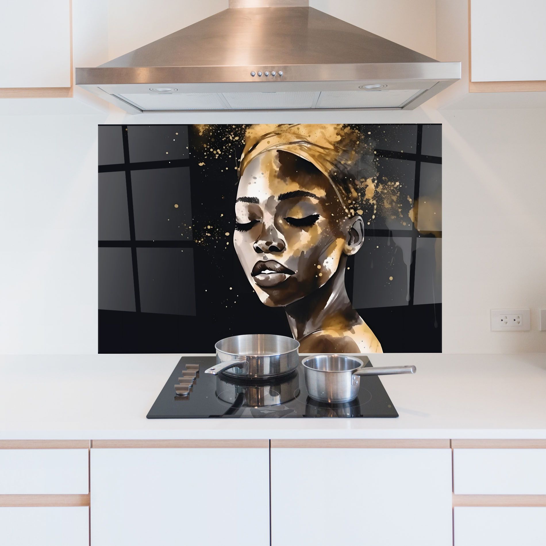 Stylish Gold African mockup 5