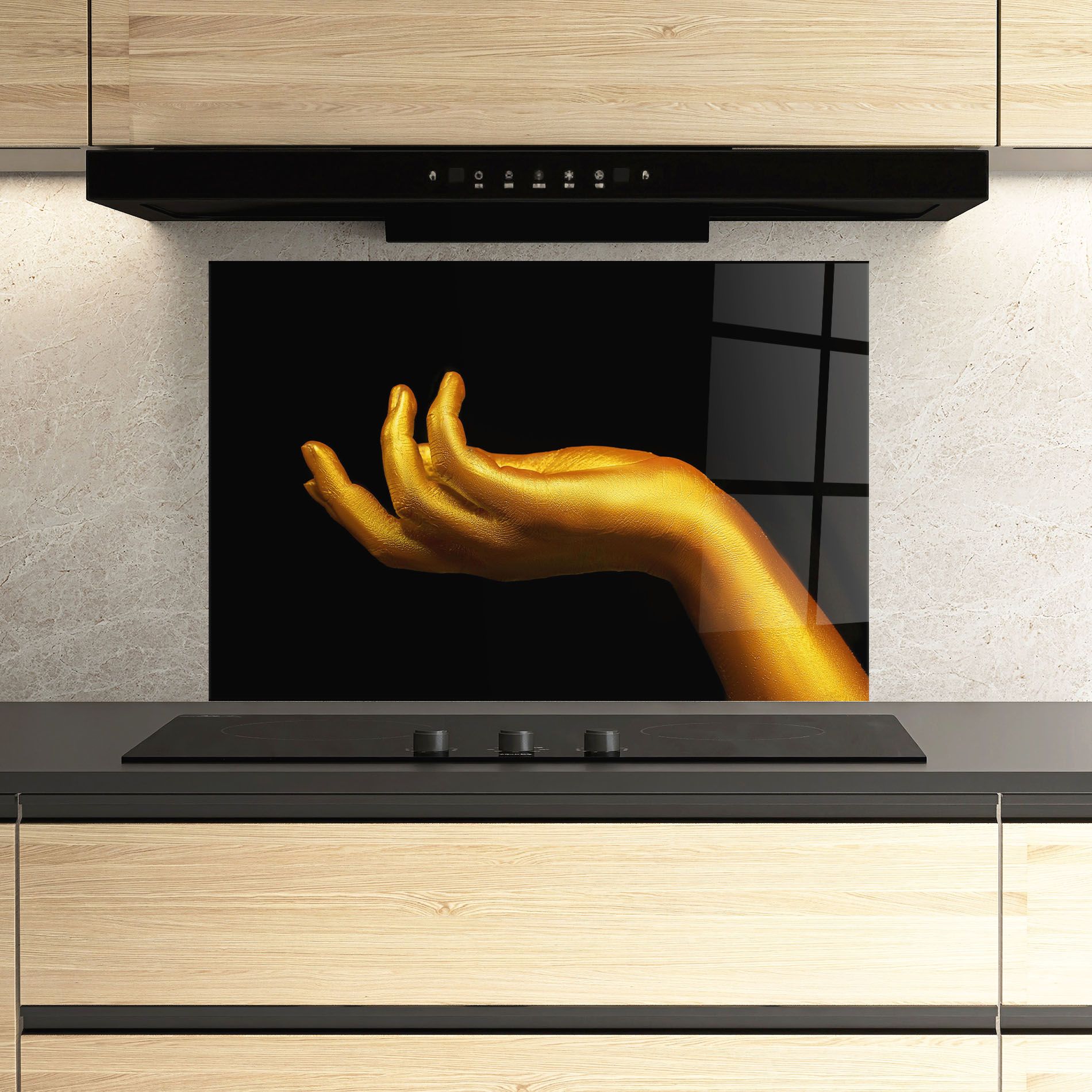 Strong Gold Hand mockup 3