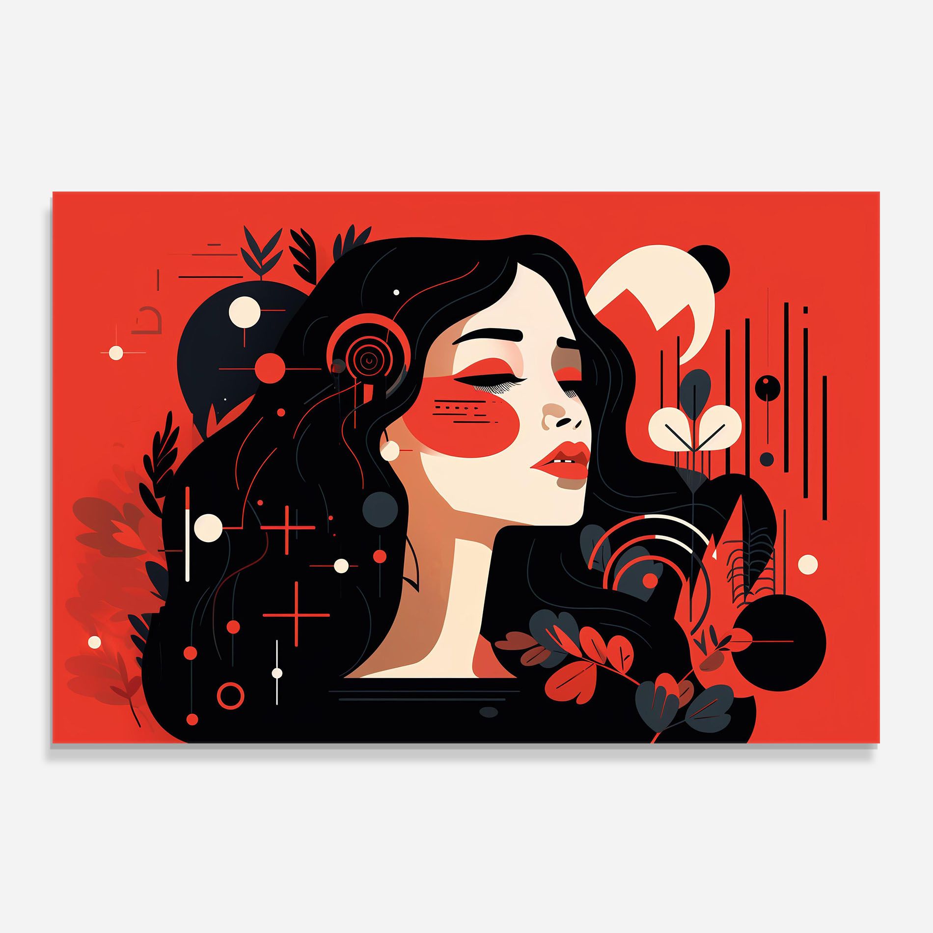 Female Beauty Portrait mockup 0