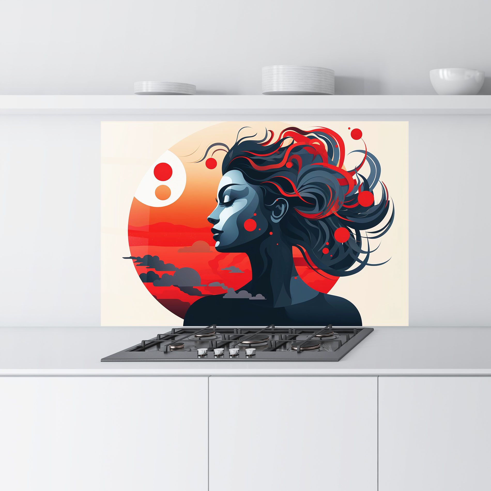 Simple Colored Girl mockup 9