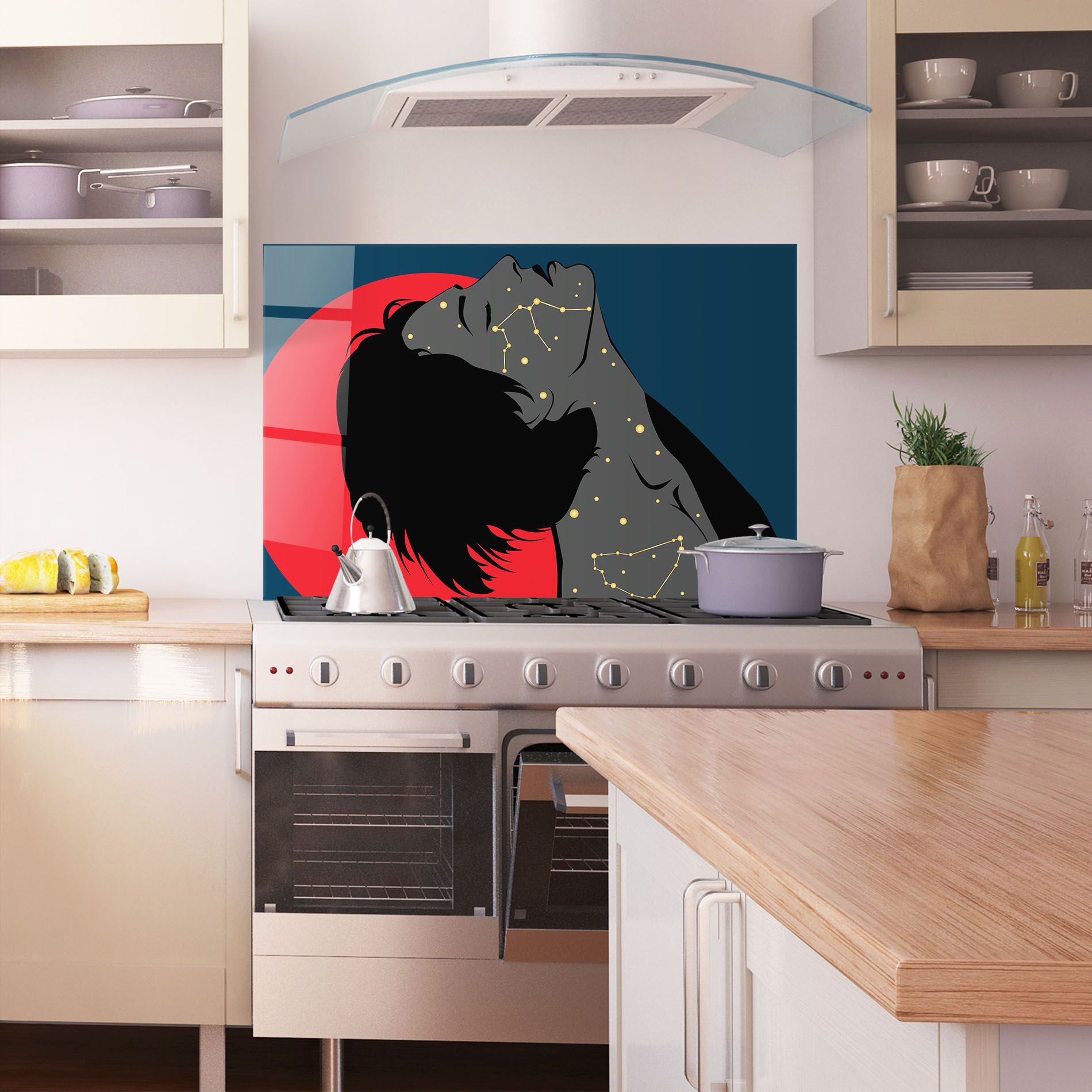 Woman Galaxy mockup 1