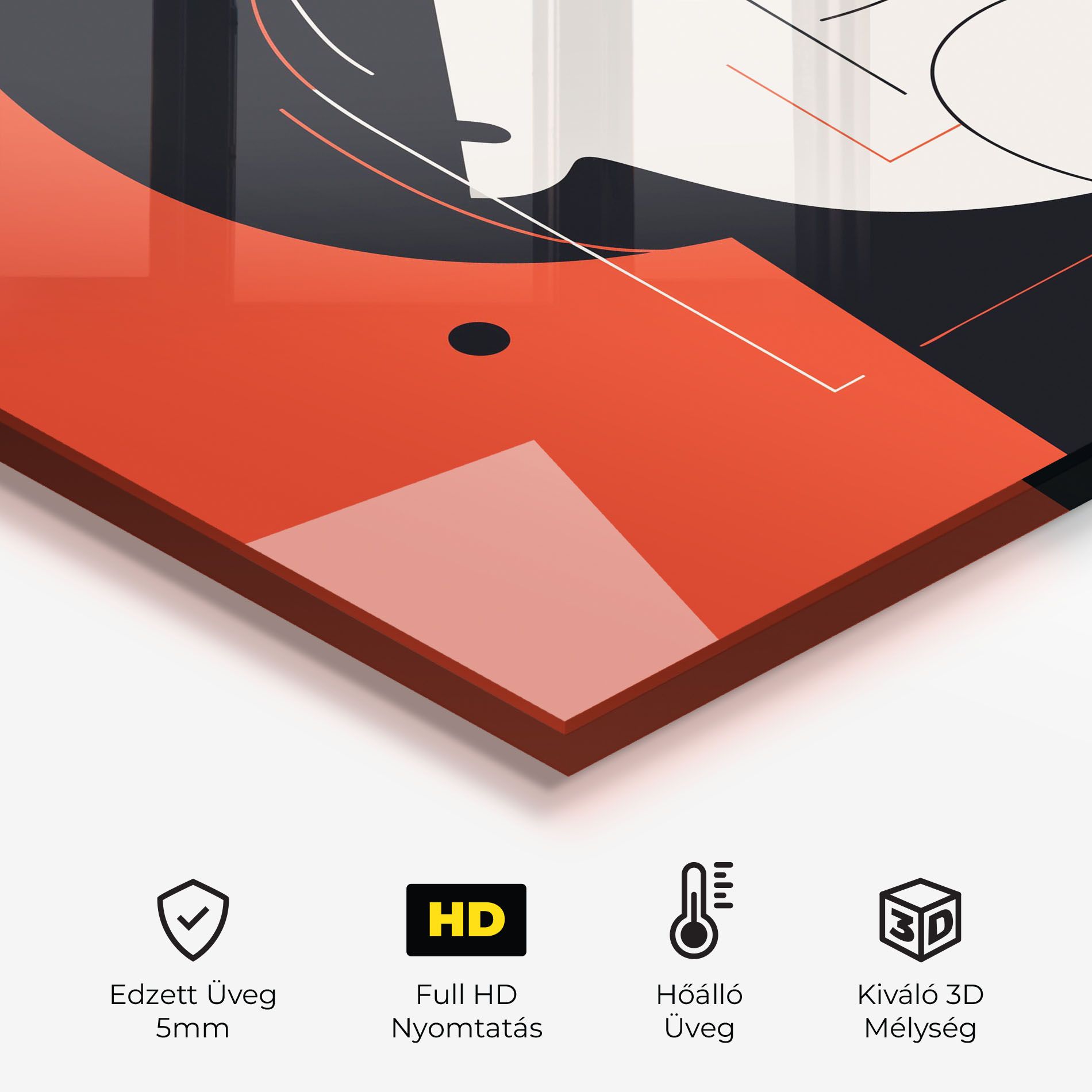 Abstract White Face mockup 2