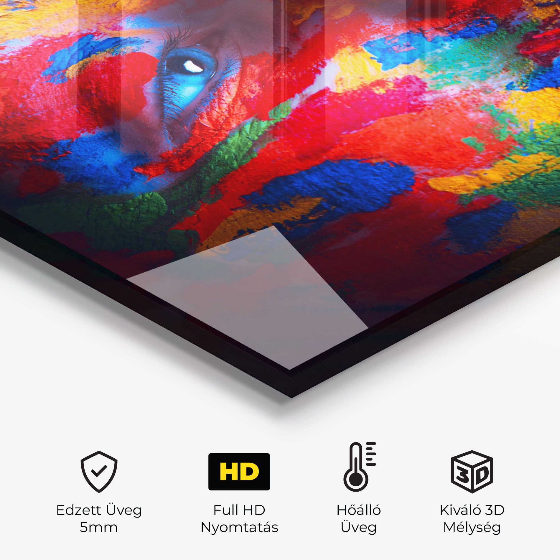 Woman Colourful Paint mockup 2