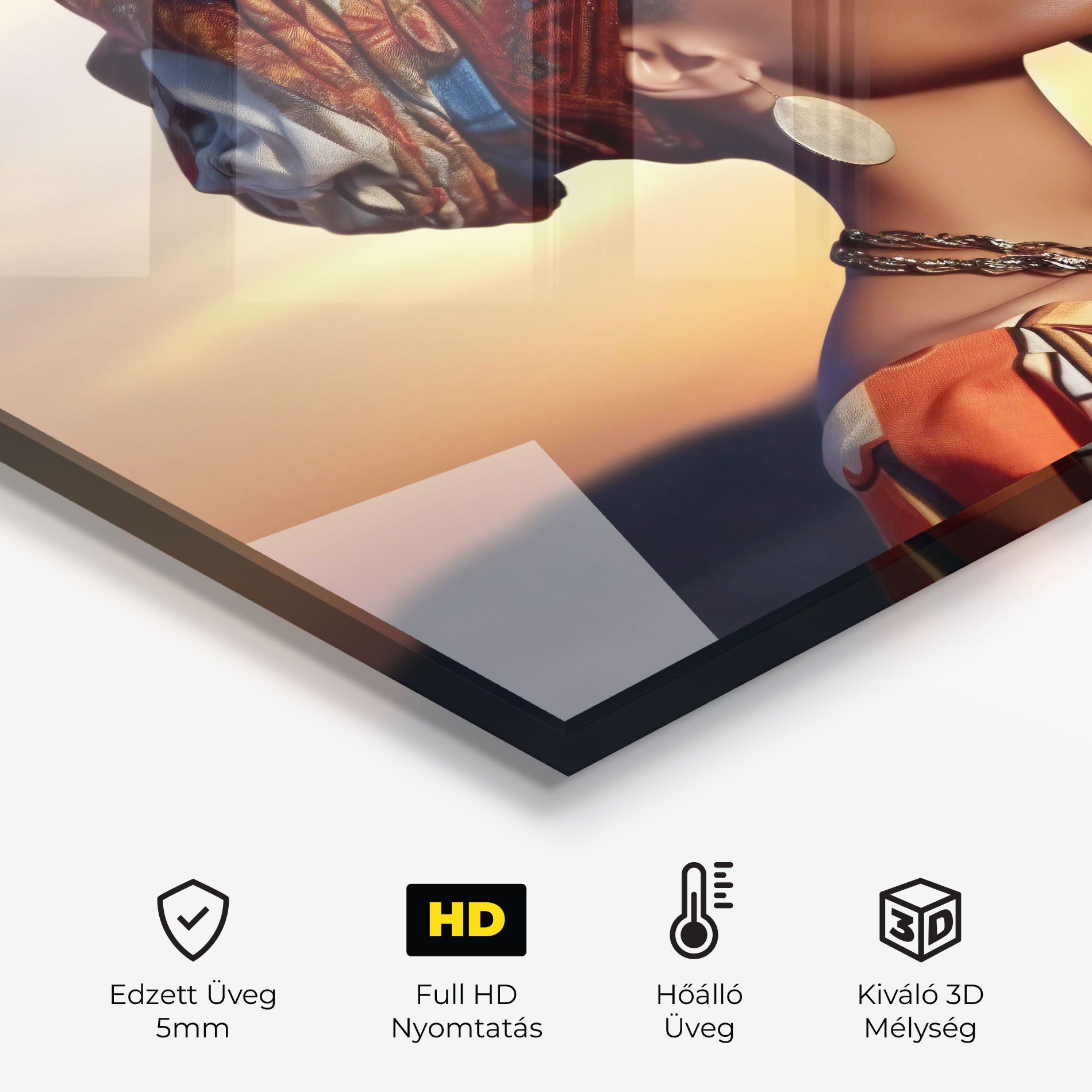 Beautiful African Sunset mockup 2