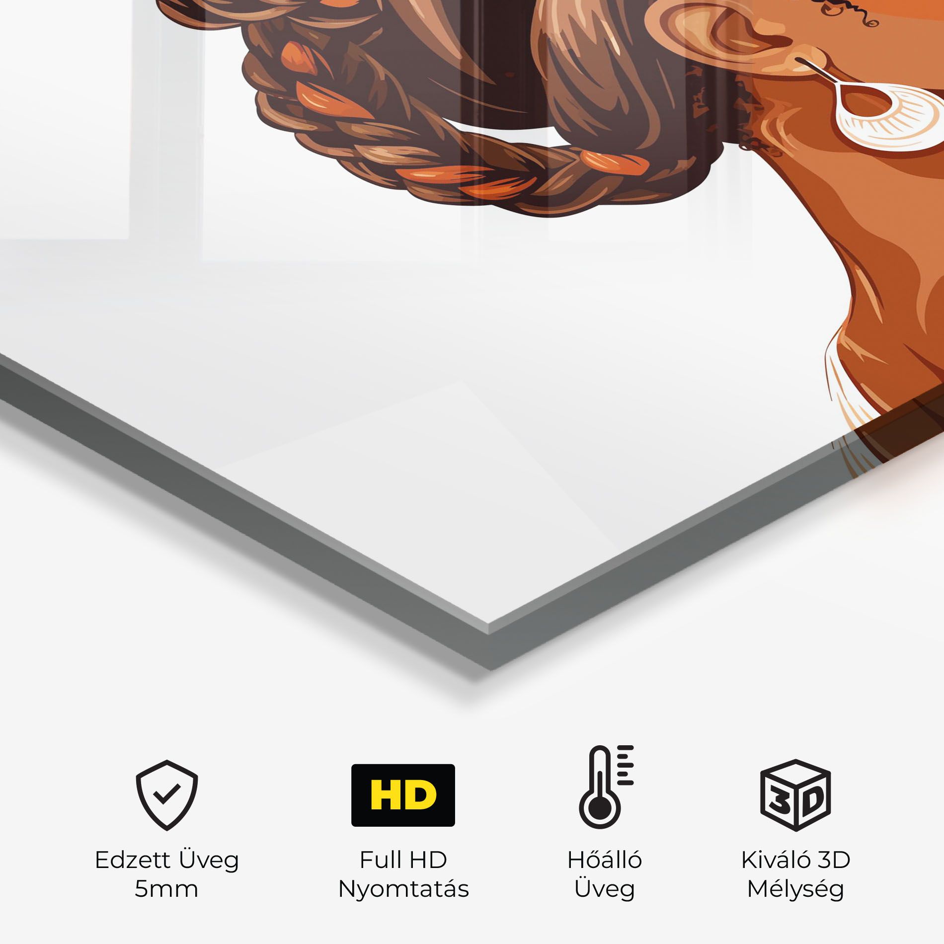 Pretty African Lady mockup 2