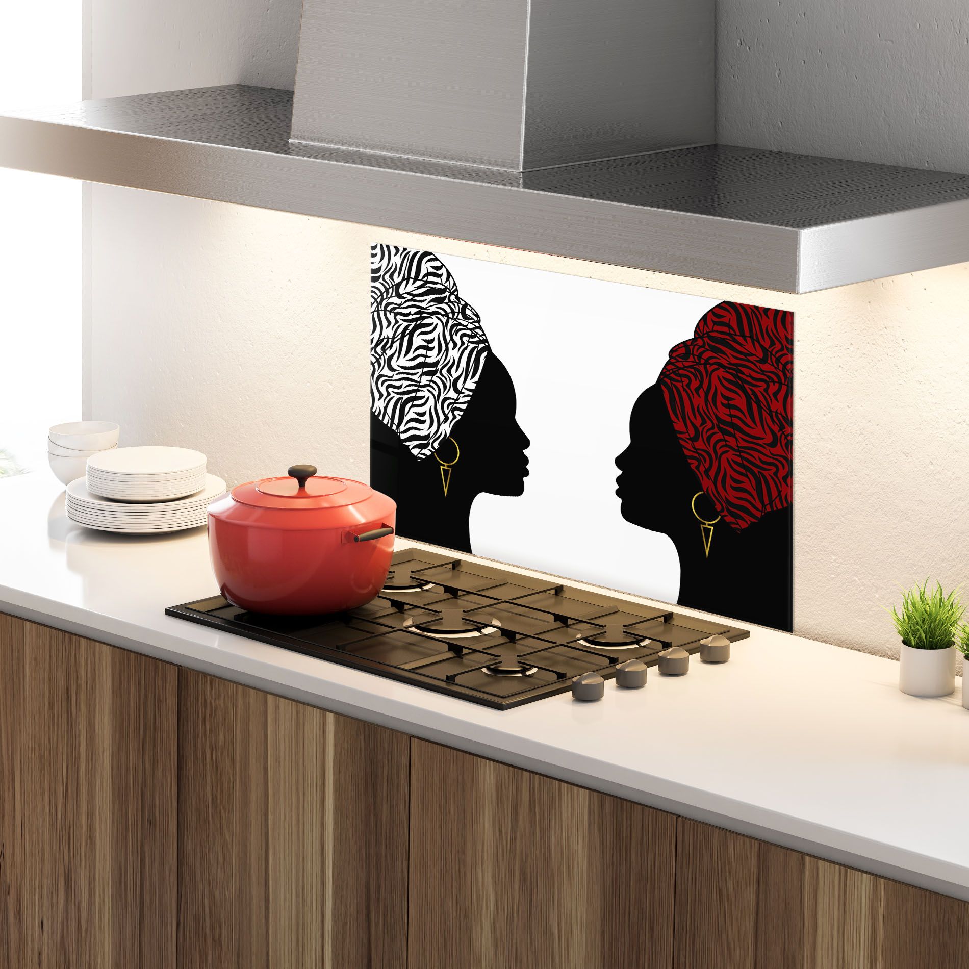 African Woman Talk mockup 4