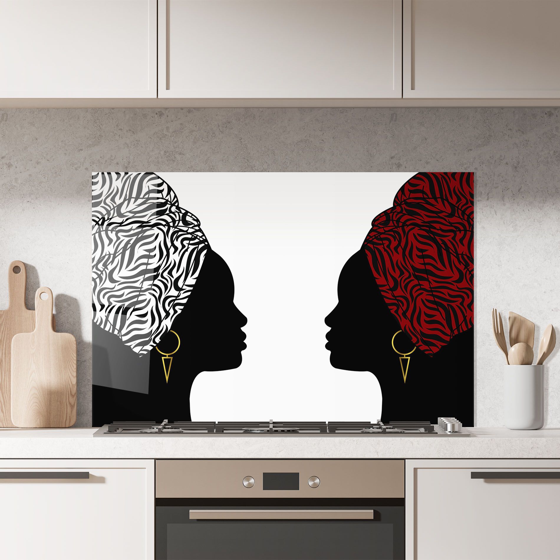 African Woman Talk mockup 7