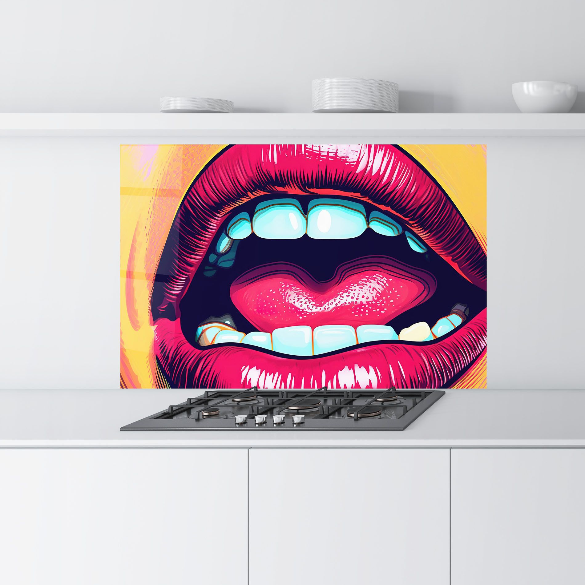 Lips Pop Art mockup 9