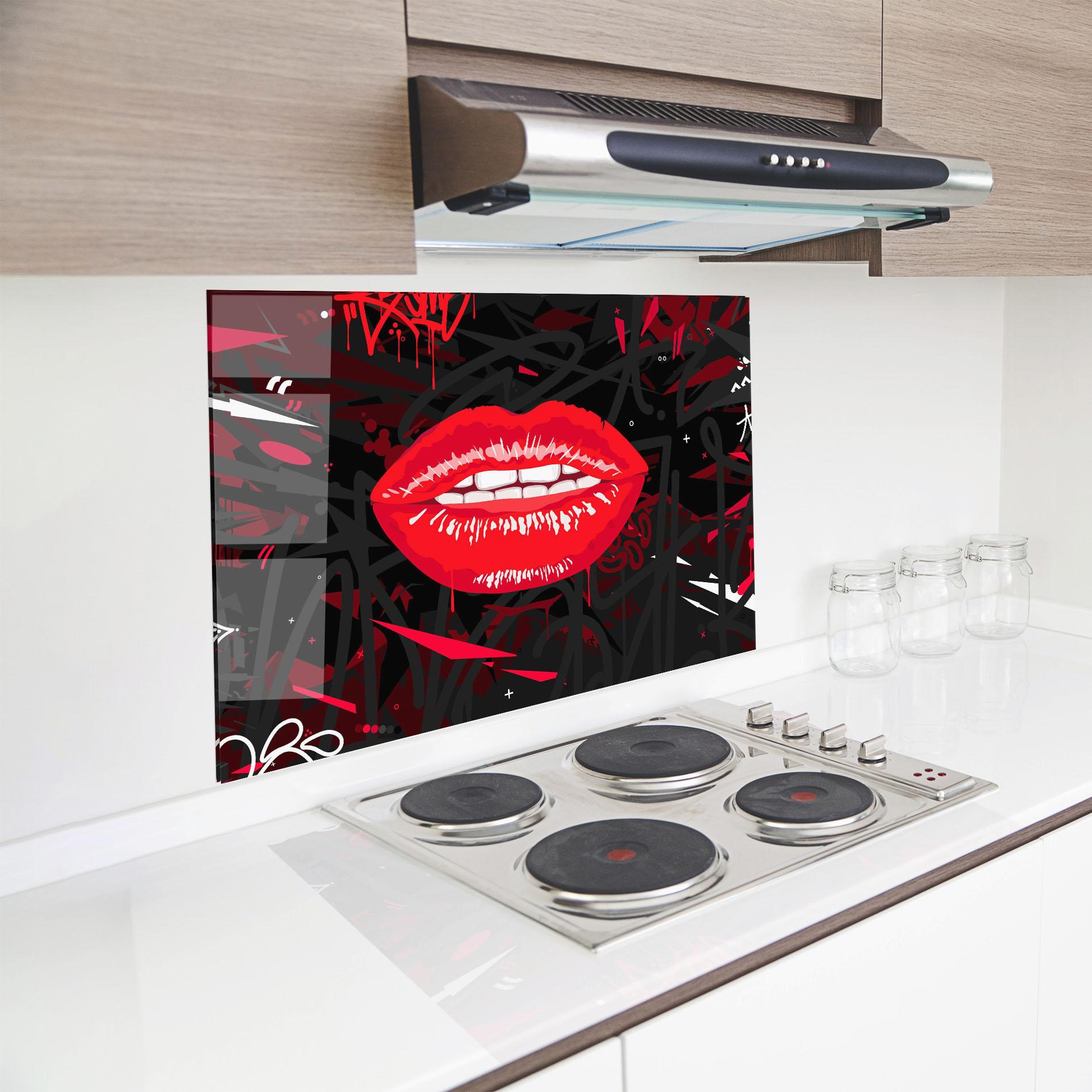 Konyhai üveg hátfal Graff Lips mockup 8