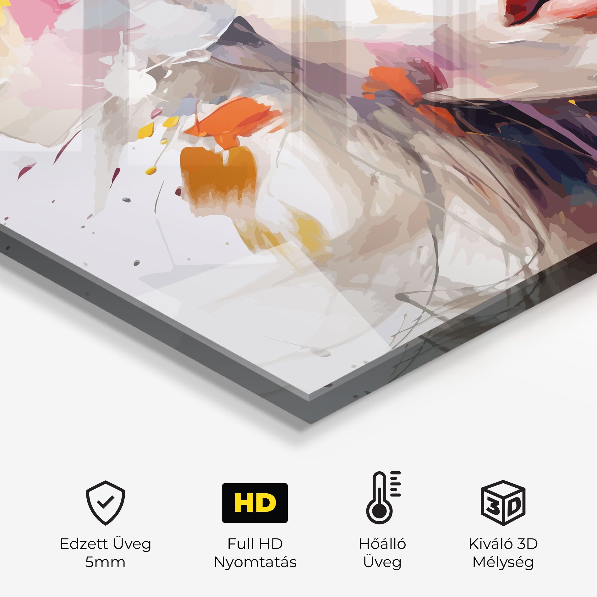 Oil Flower Portrait mockup 2