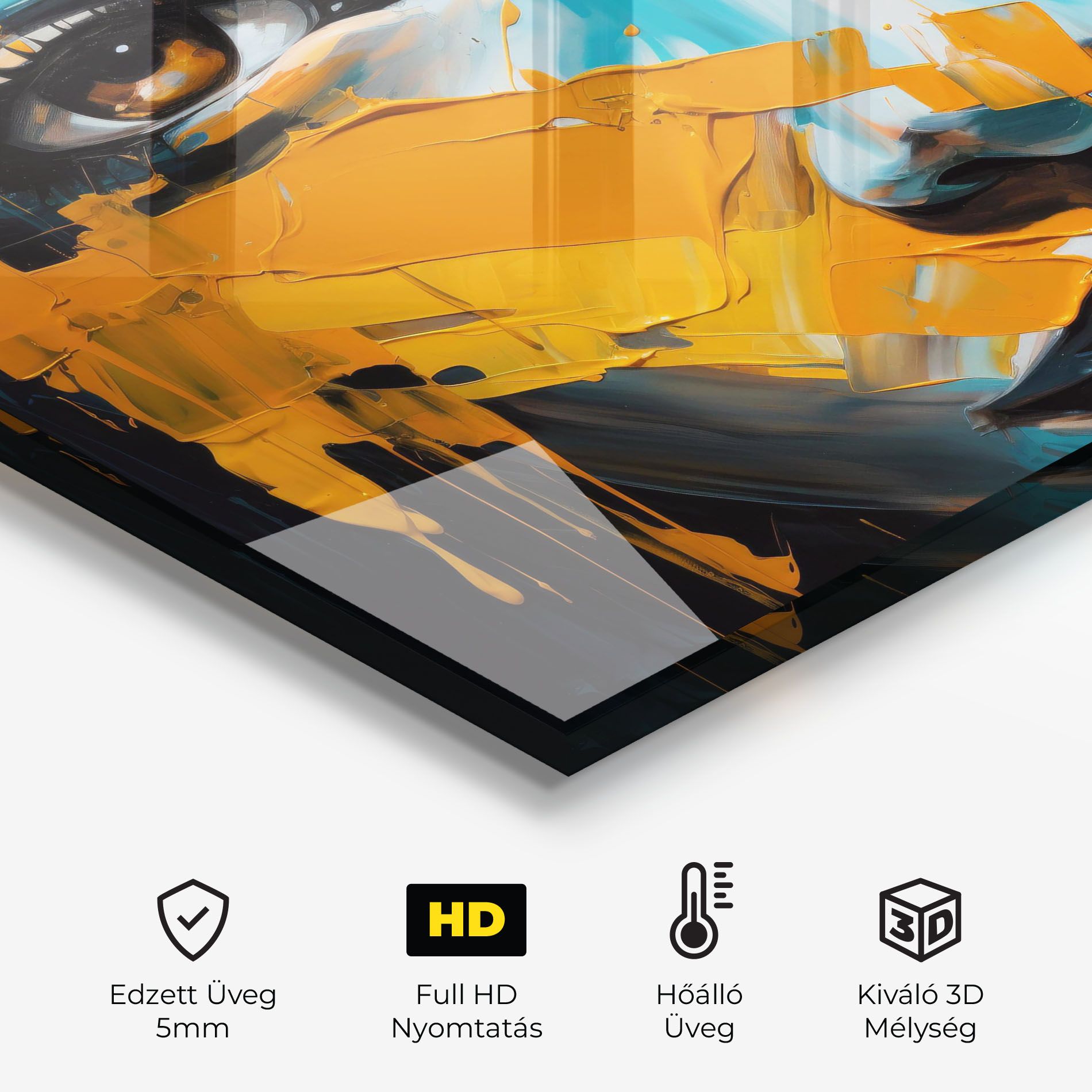 Orange Paint Portrait mockup 2