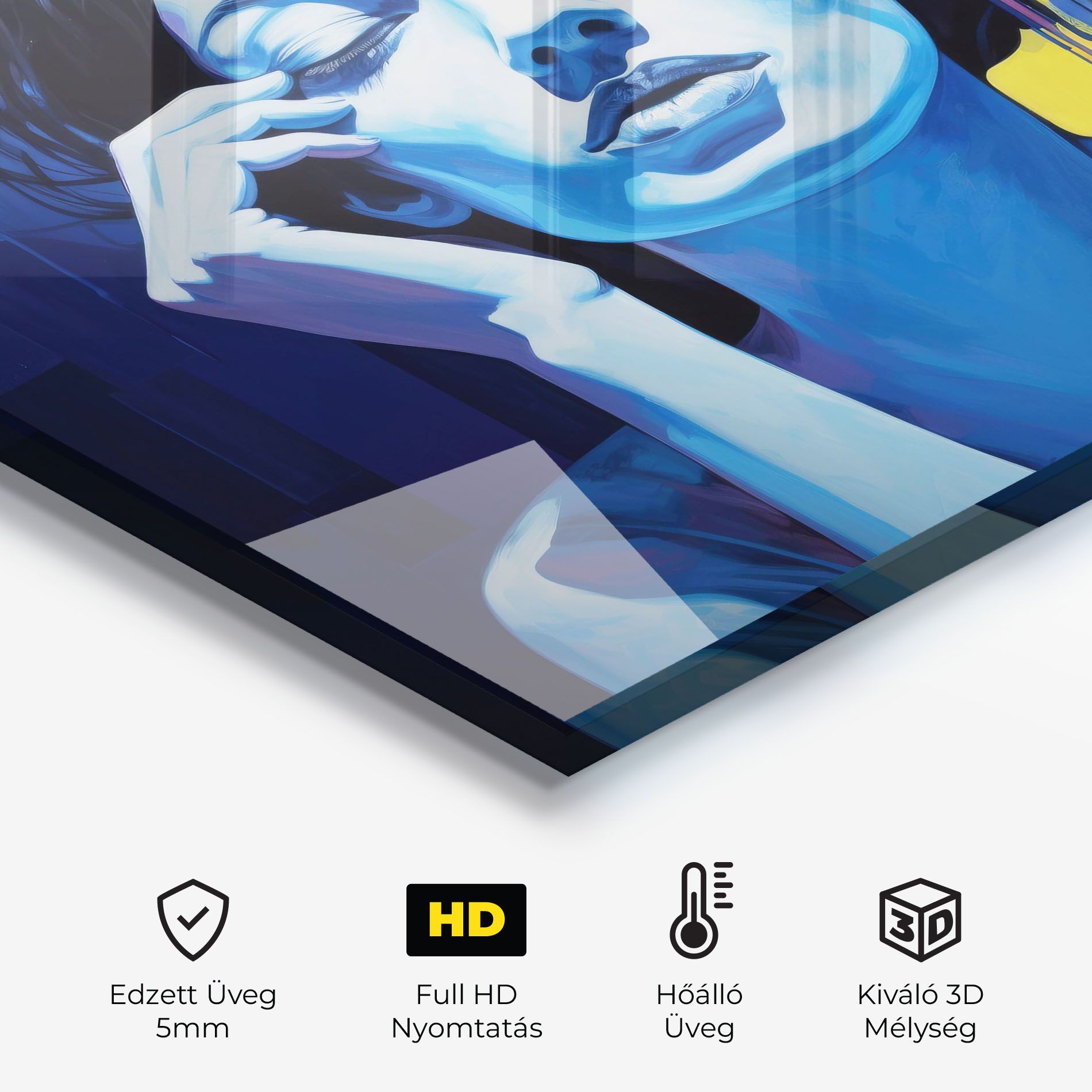 Photographic Blue Image mockup 2