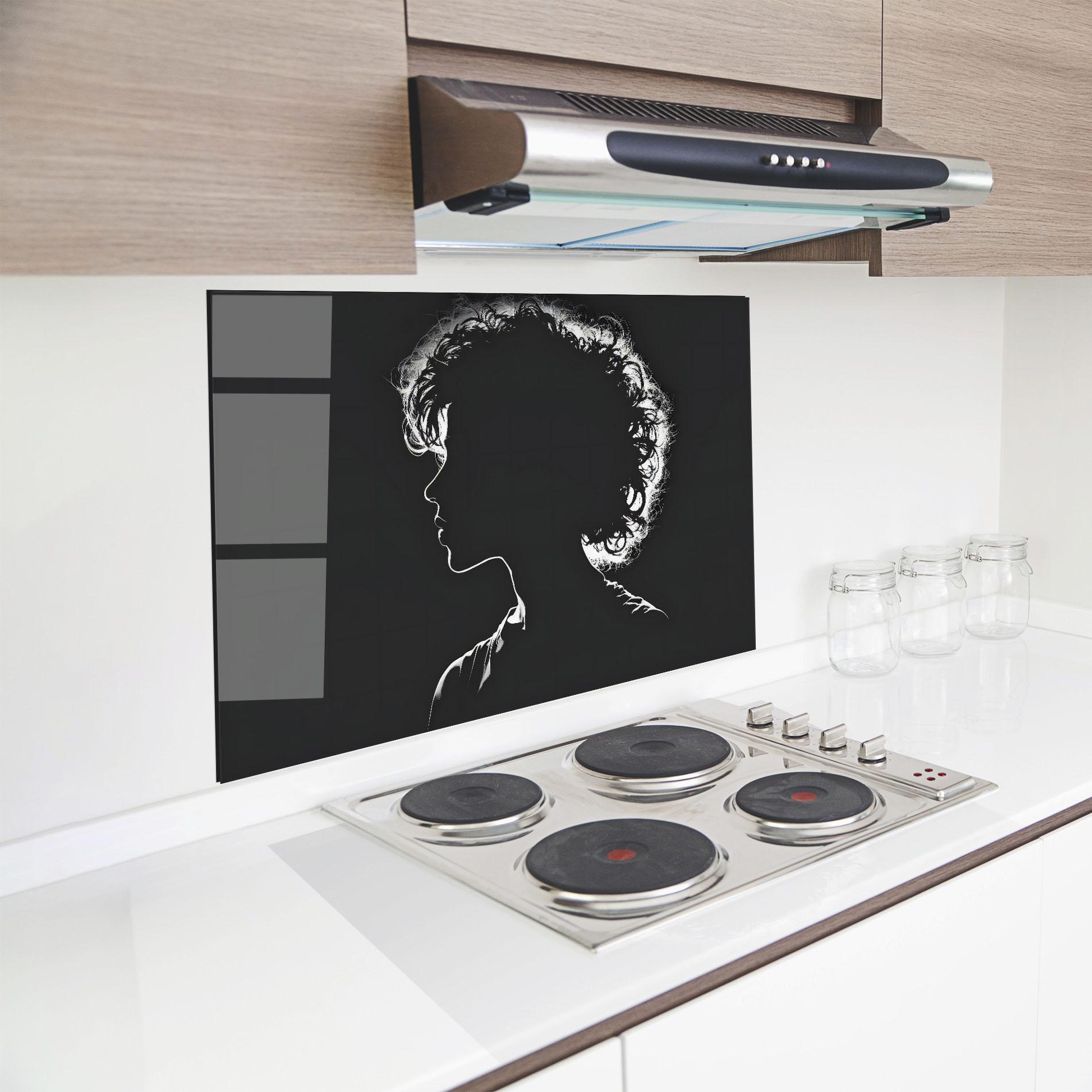 Konyhai üveg hátfal Digital Silhouette mockup 8