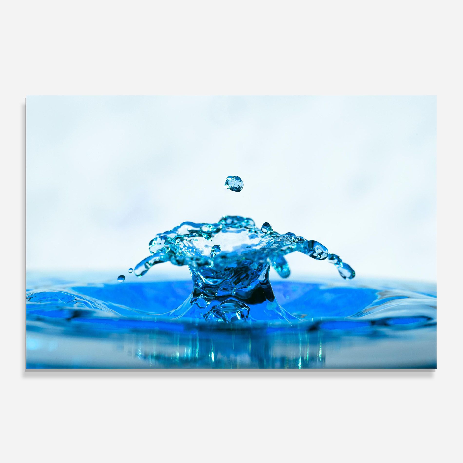 Blue Water Splash mockup 0