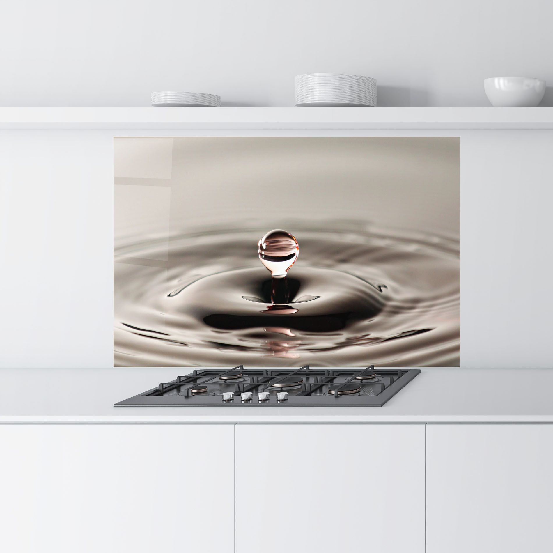 Close Red Water Drop mockup 9