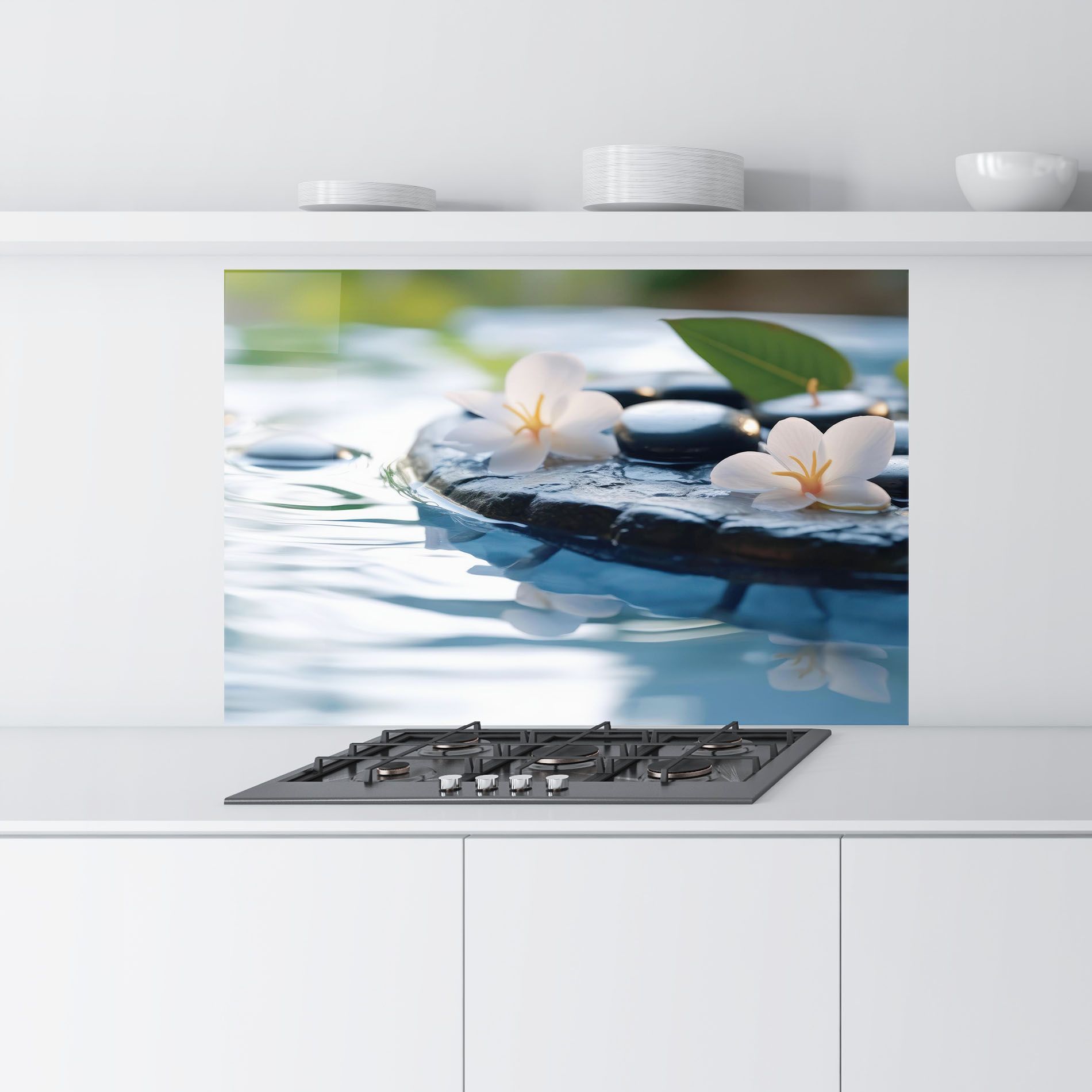 Water White Flowers mockup 9