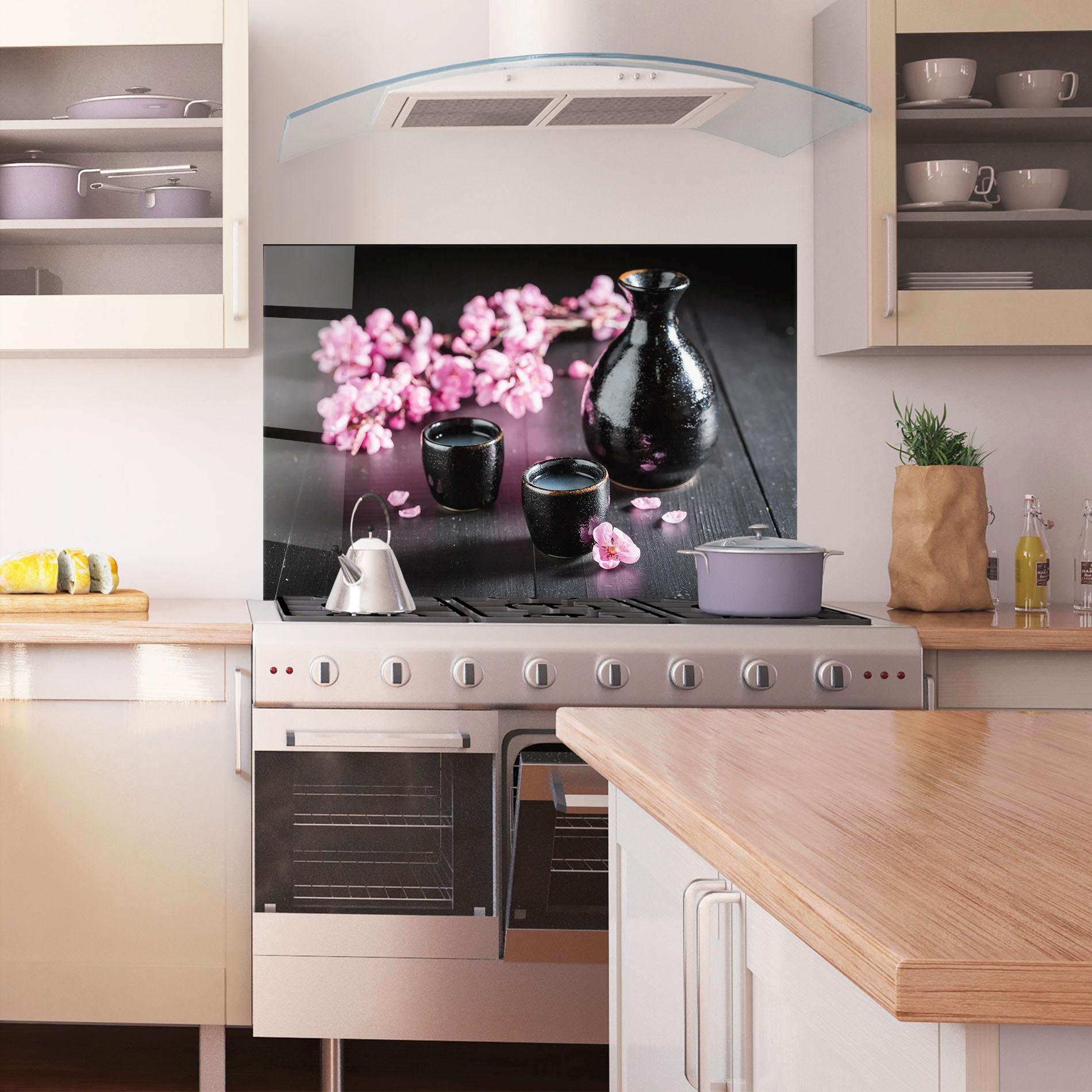 Konyhai üveg hátfal Pink Drink Cup mockup 1