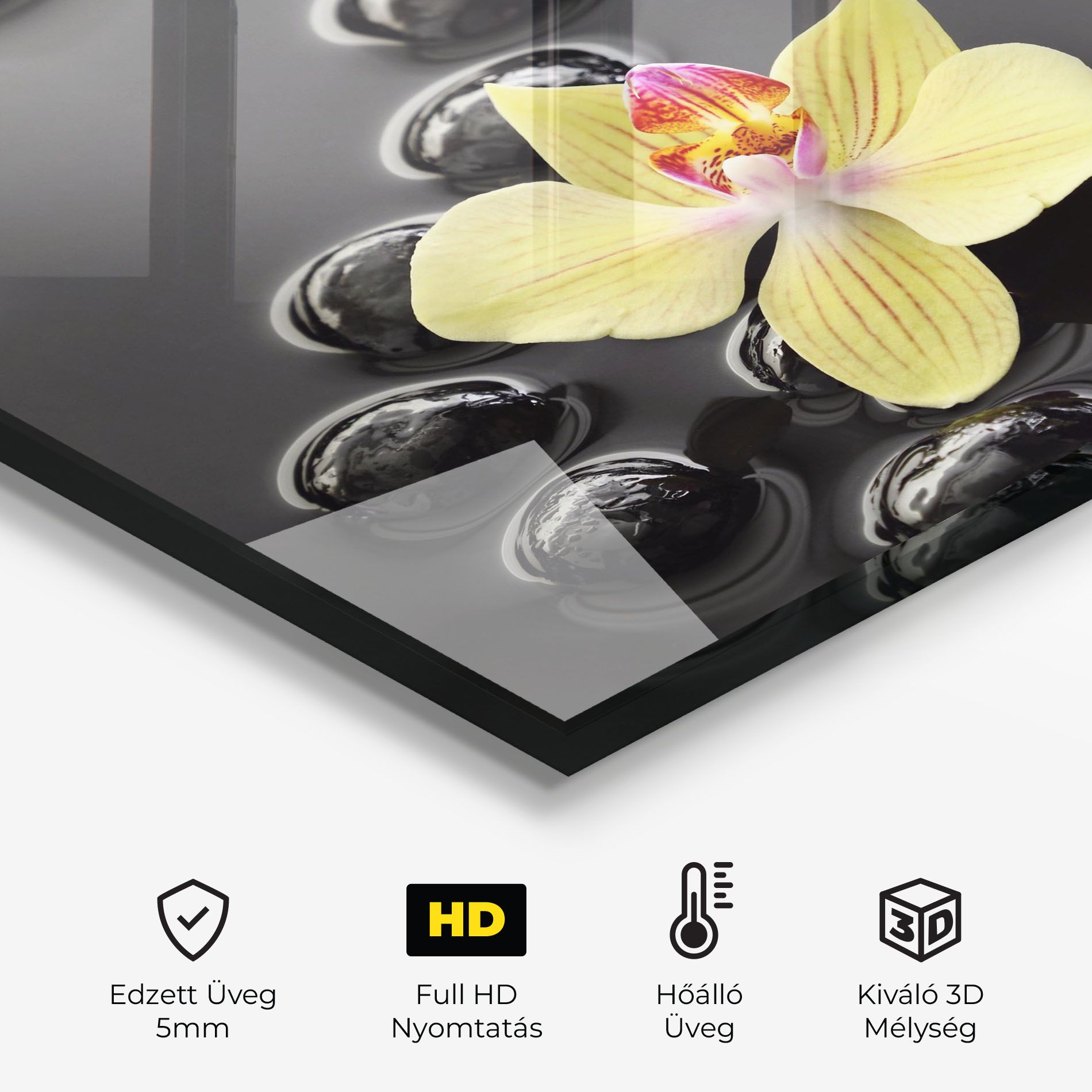 Orchid In Water mockup 2