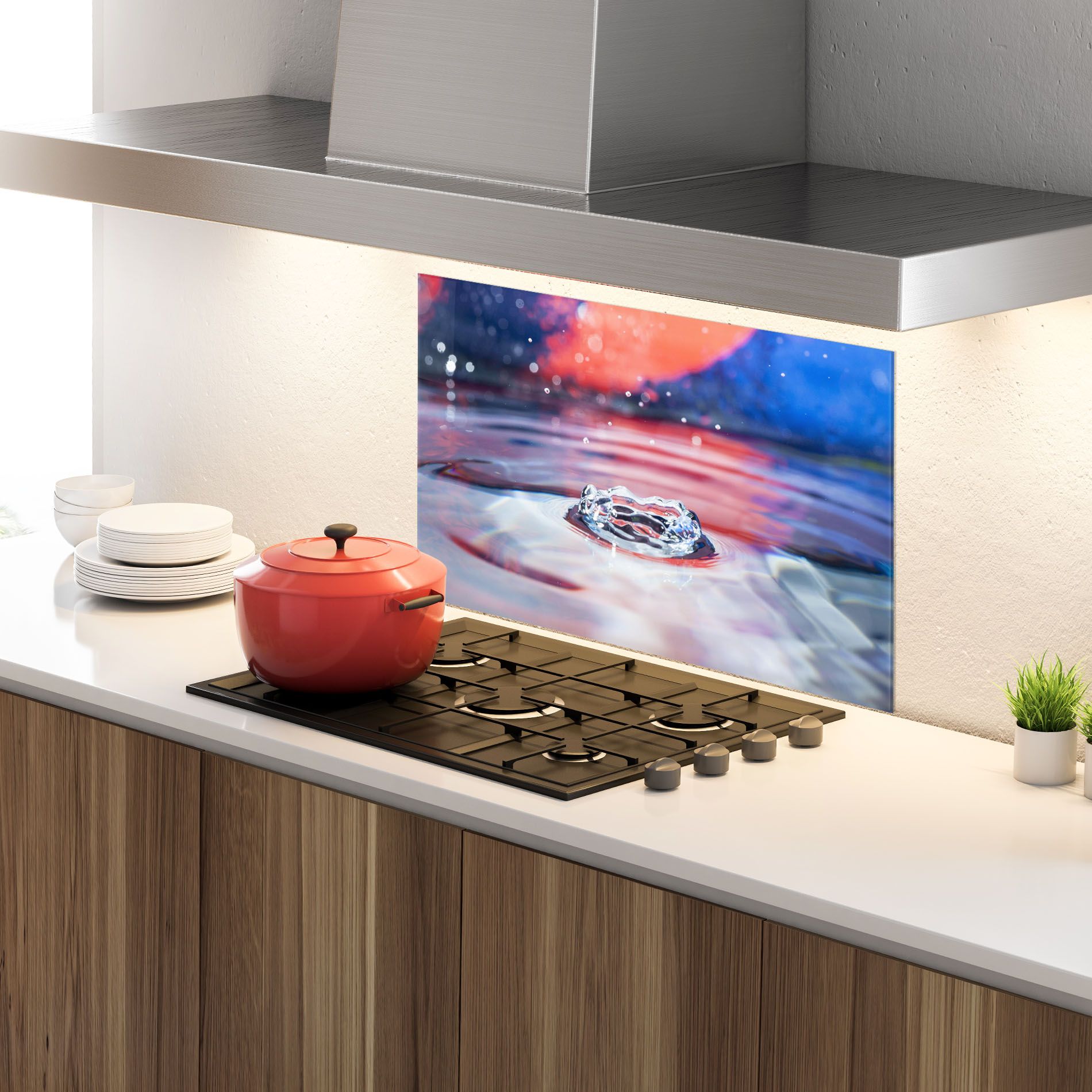 Colorful Water Surface mockup 4