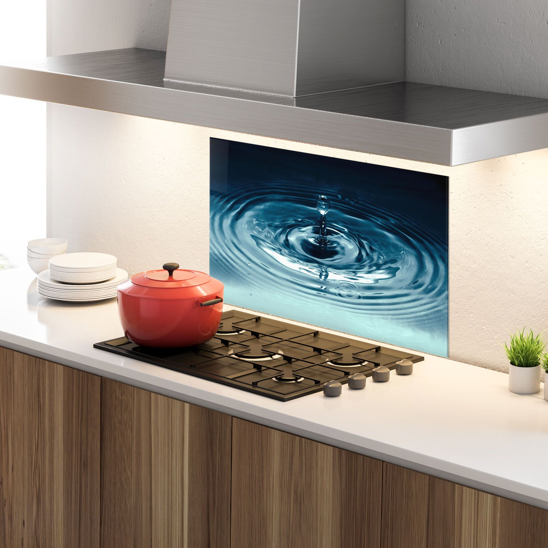 Dark Blue Drop mockup 4