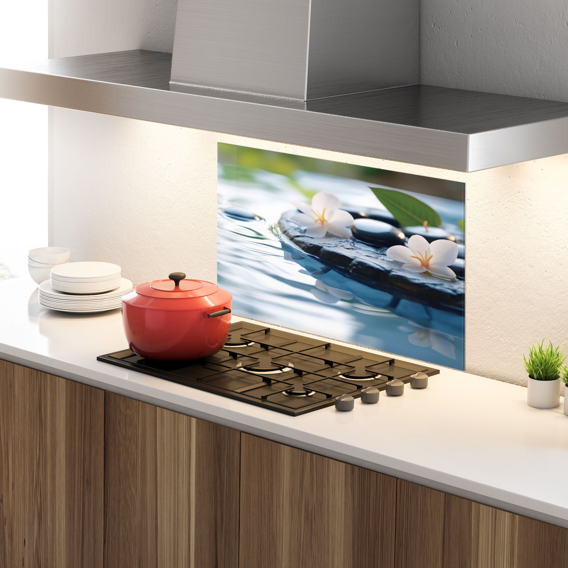 Water White Flowers mockup 4