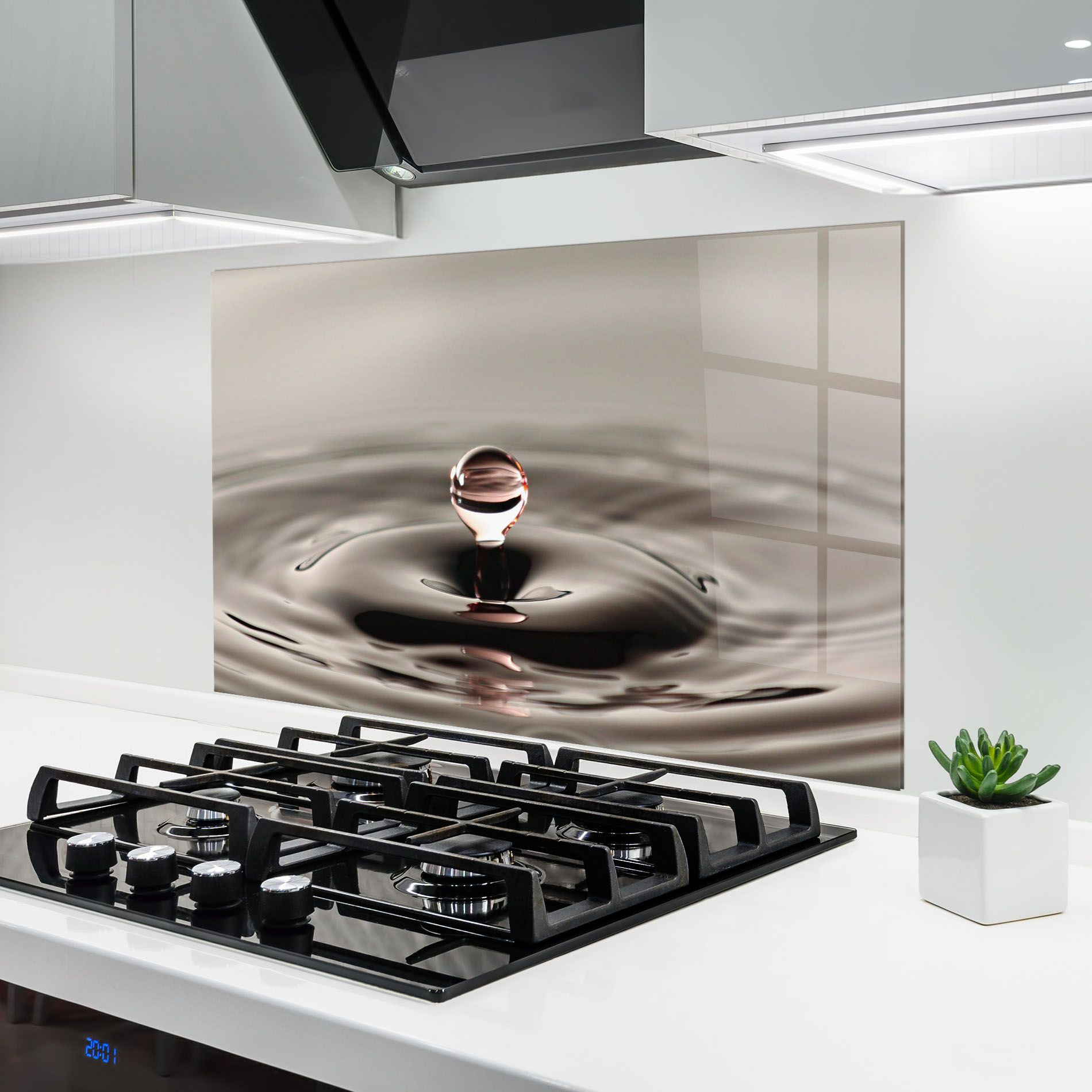 Close Red Water Drop mockup 6