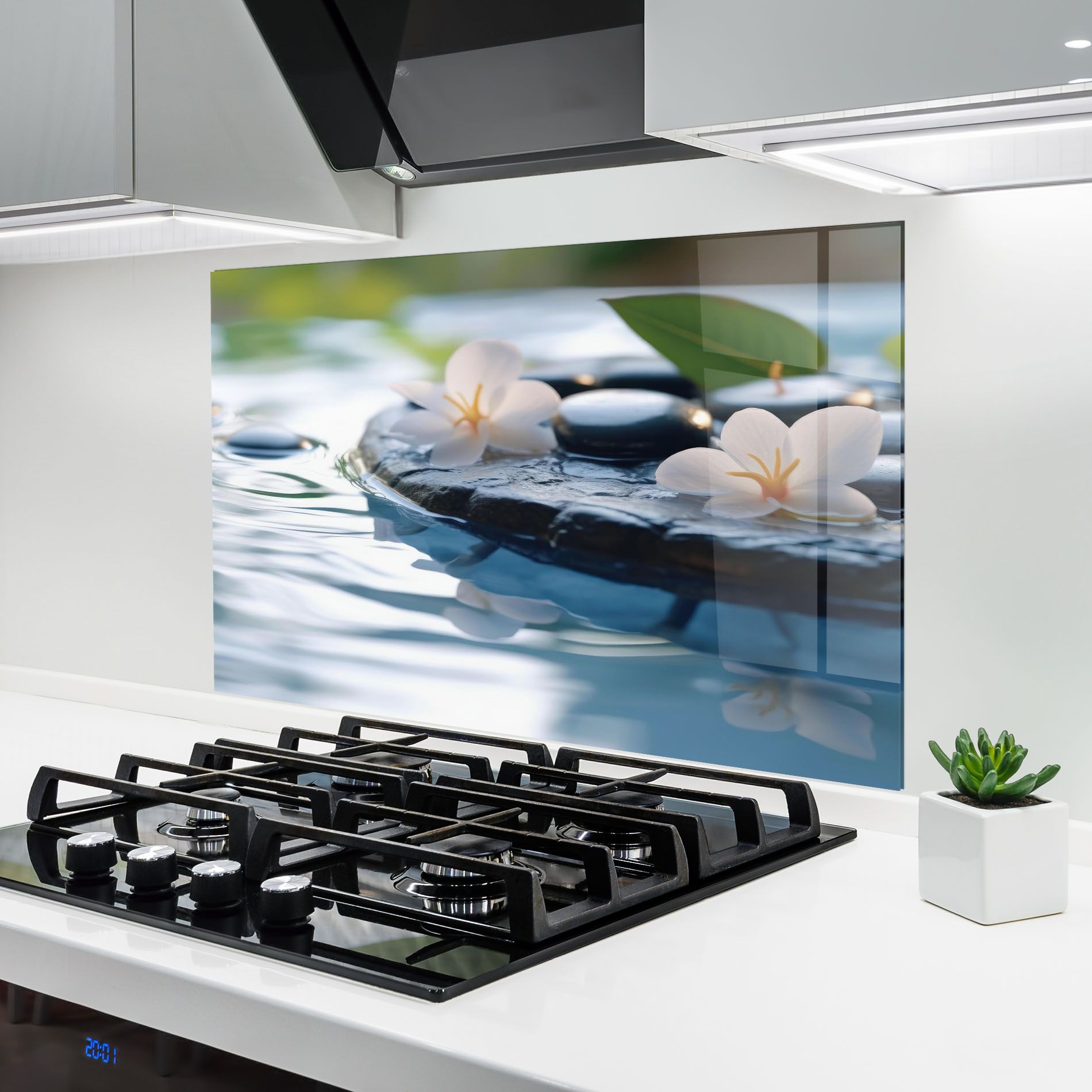 Water White Flowers mockup 6