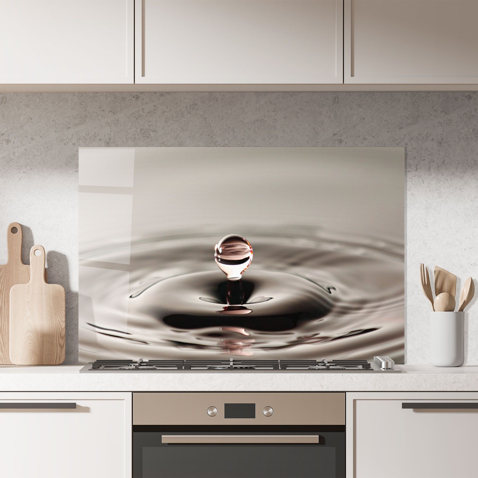 Close Red Water Drop mockup 7