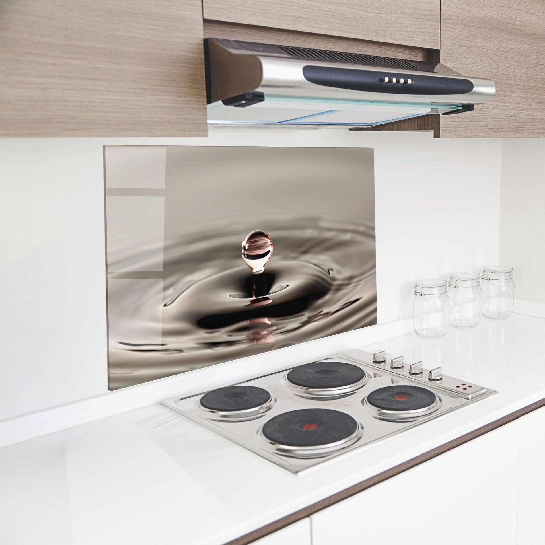 Close Red Water Drop mockup 8