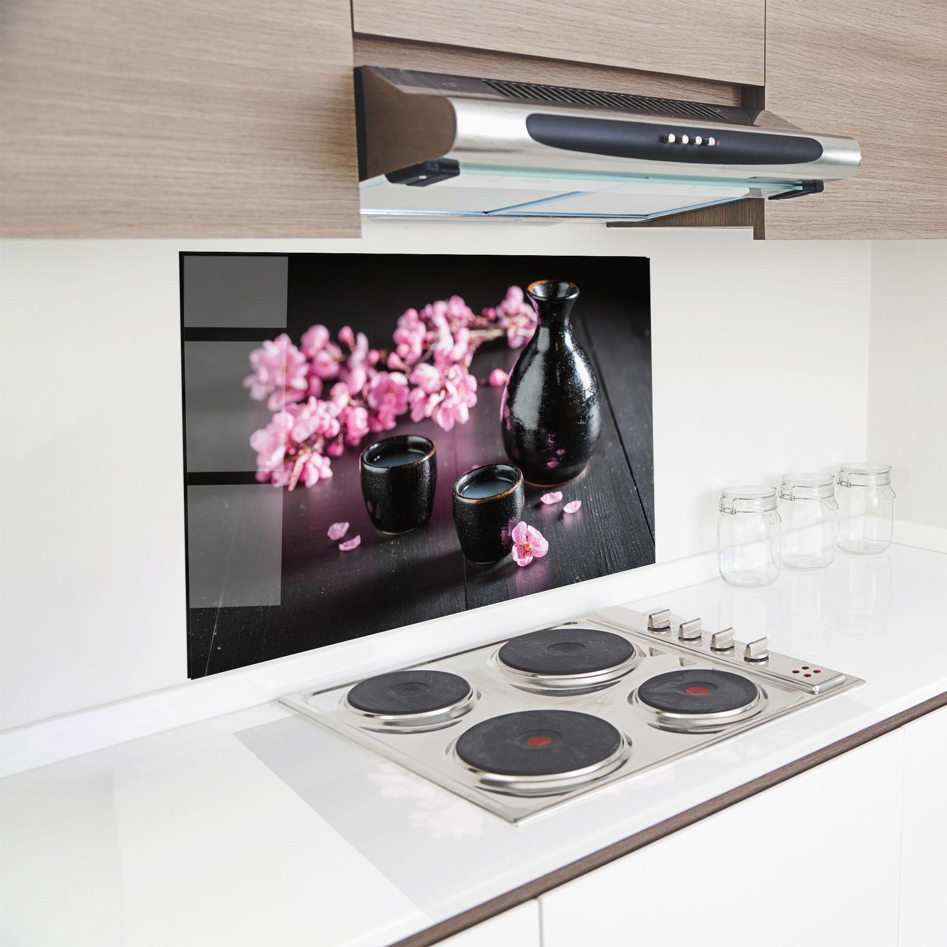 Konyhai üveg hátfal Pink Drink Cup mockup 8