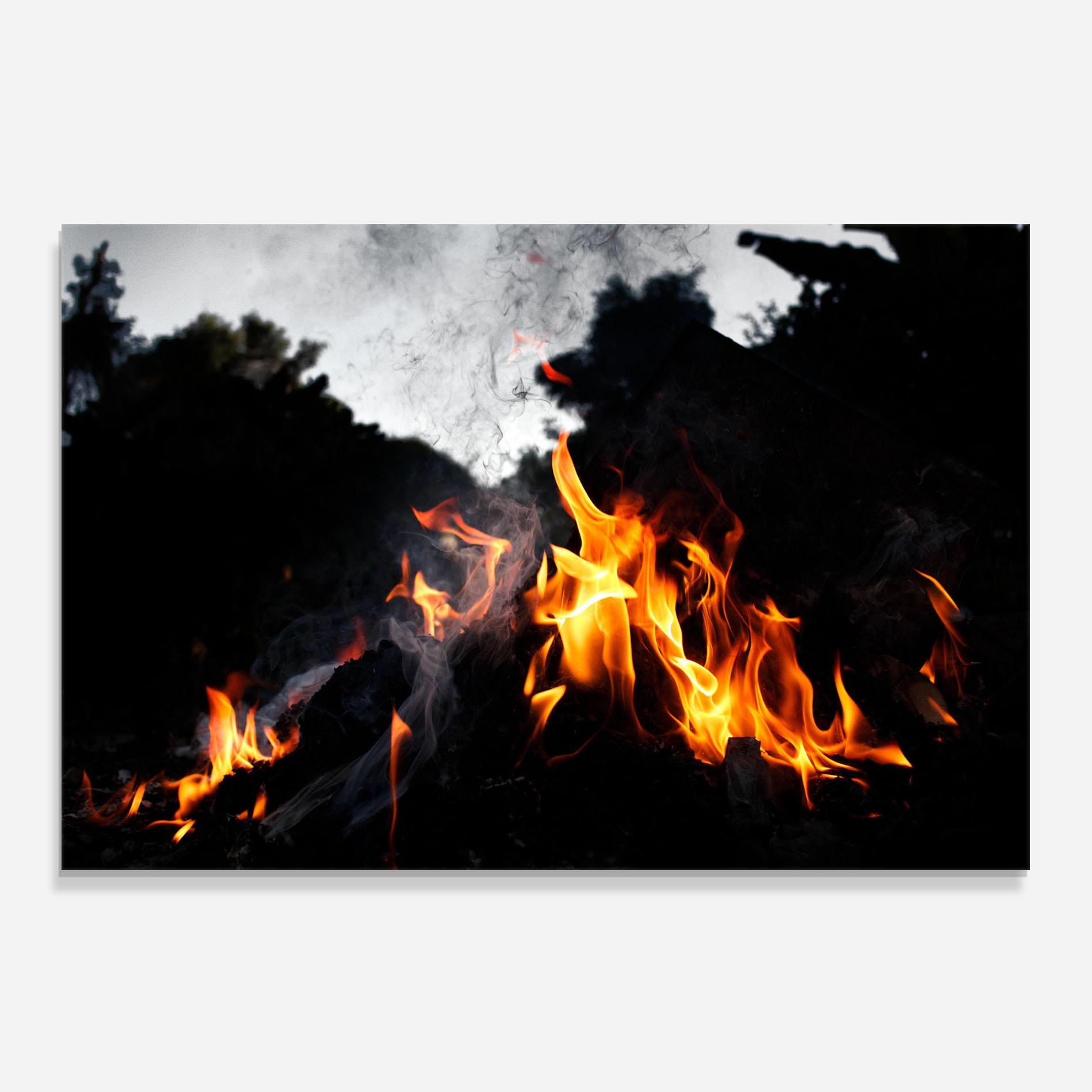 Konyhai üveg hátfal Incendiary Light mockup 0