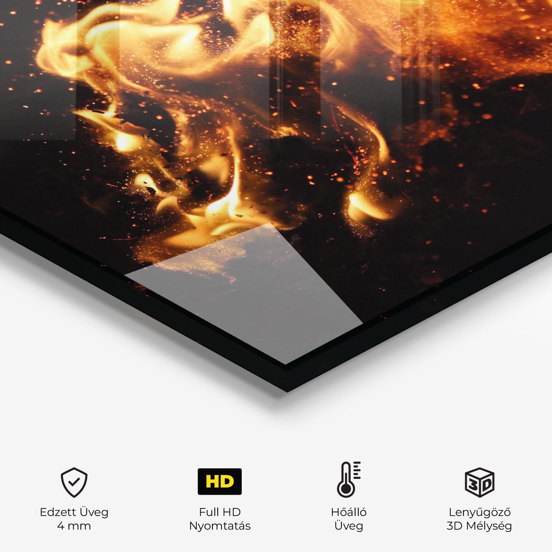 Konyhai üveg hátfal Close Up mockup 2