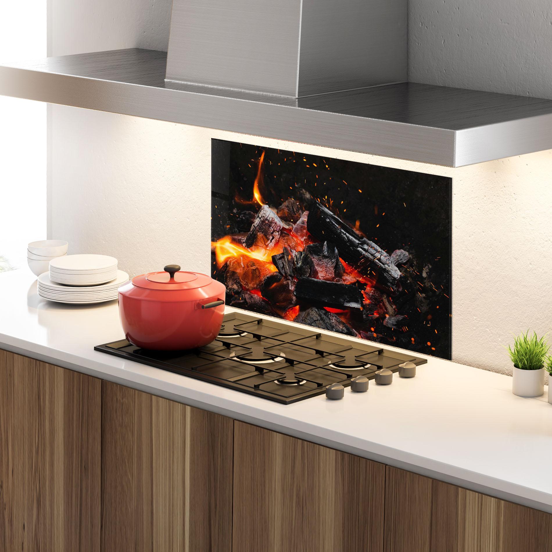 Konyhai üveg hátfal Inferno Scorch mockup 4