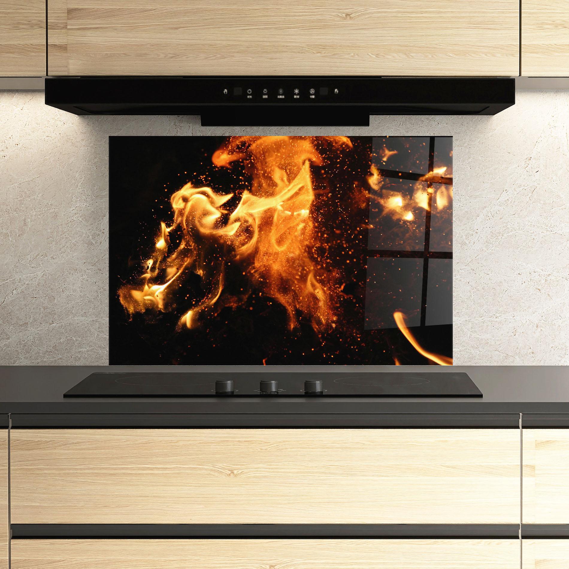 Konyhai üveg hátfal Close Up mockup 3