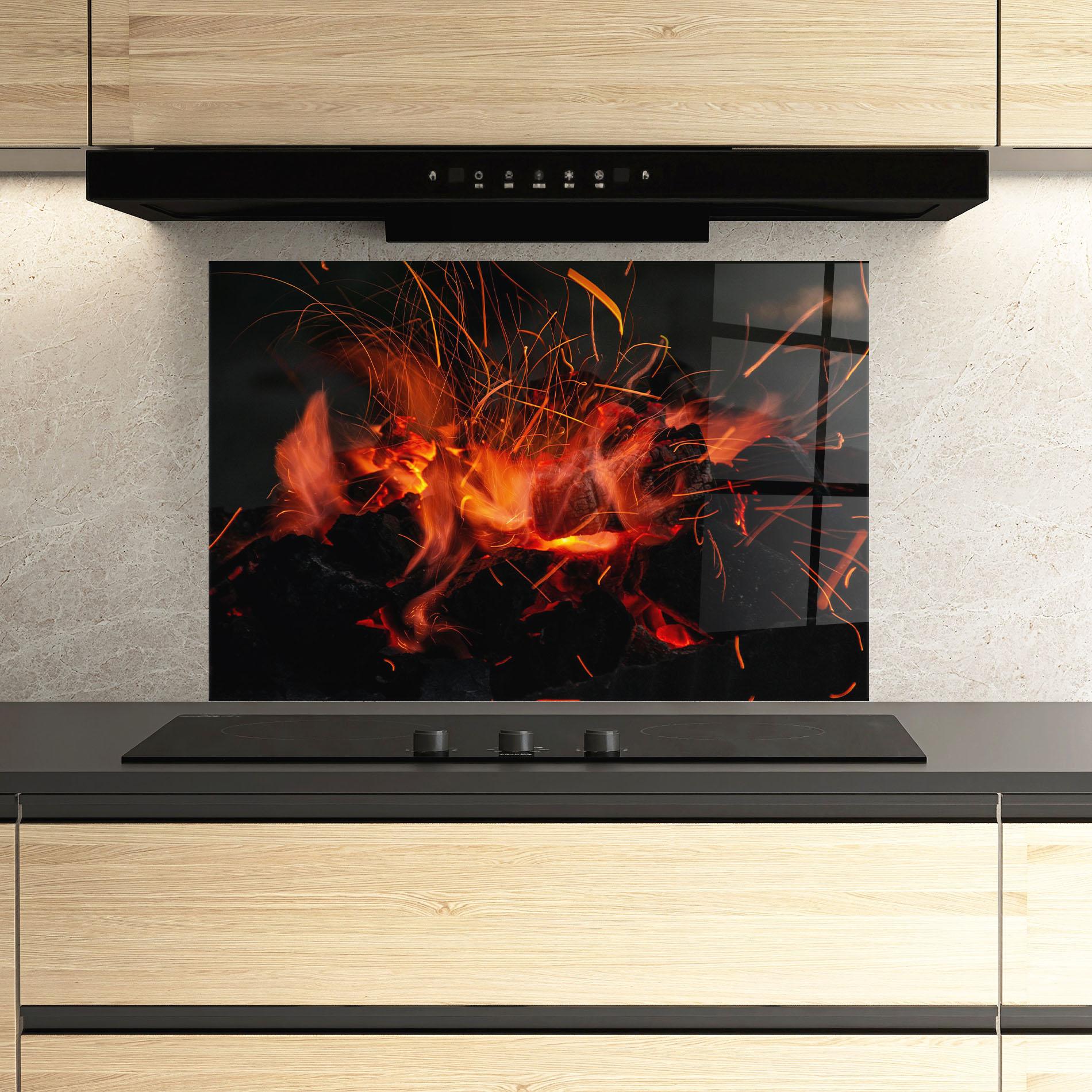 Konyhai üveg hátfal Glow Fusion mockup 3