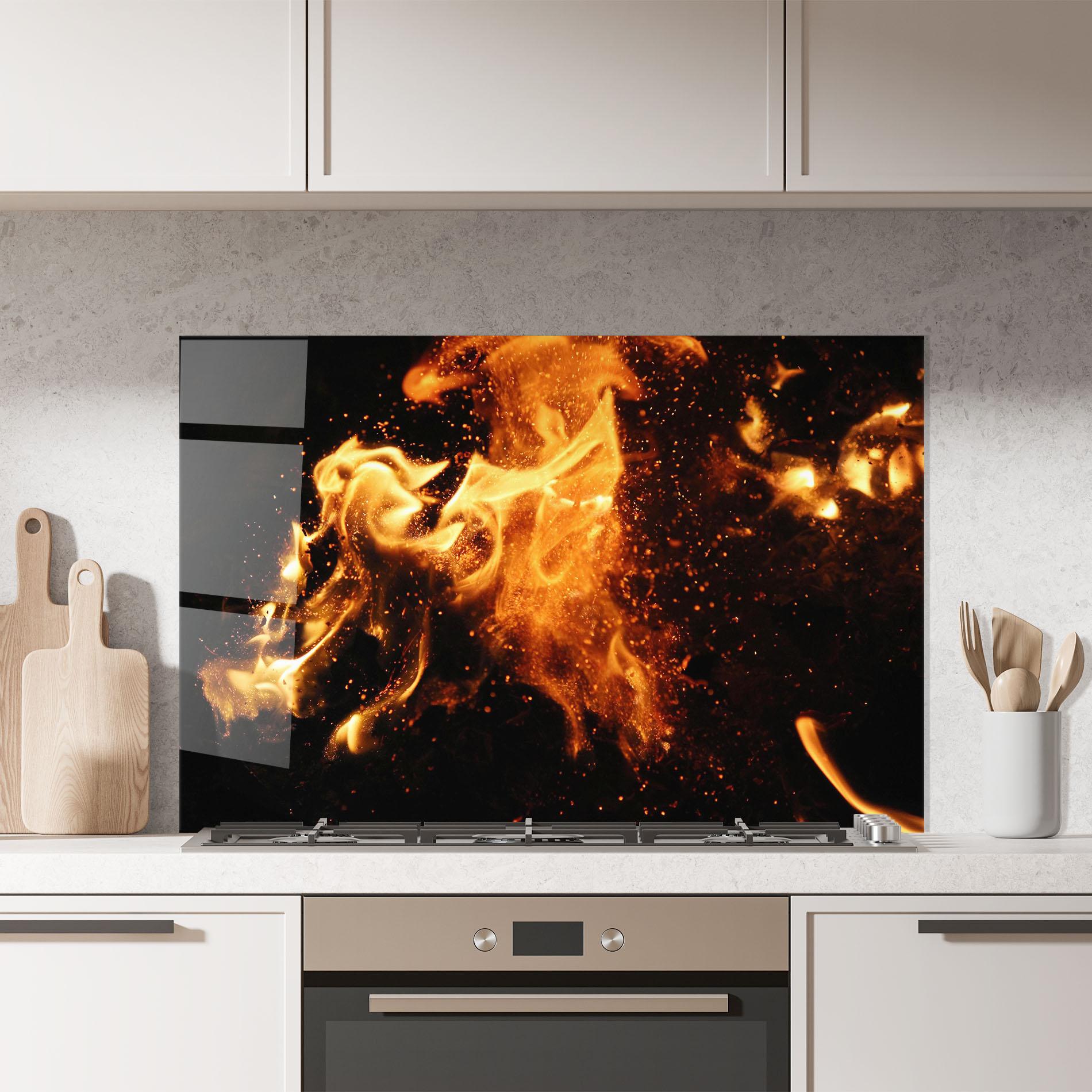 Konyhai üveg hátfal Close Up mockup 7