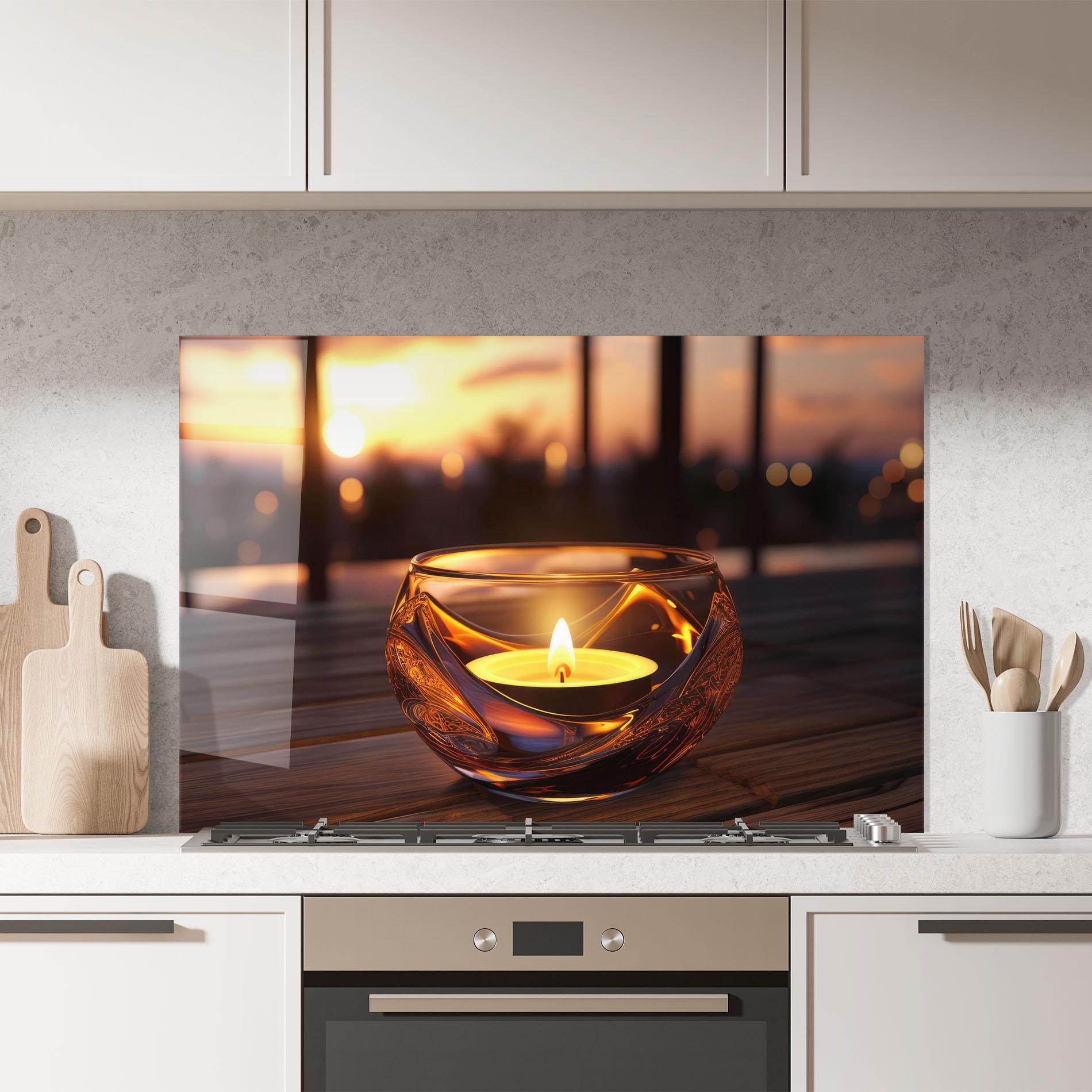 Konyhai üveg hátfal Fire Bowl mockup 7