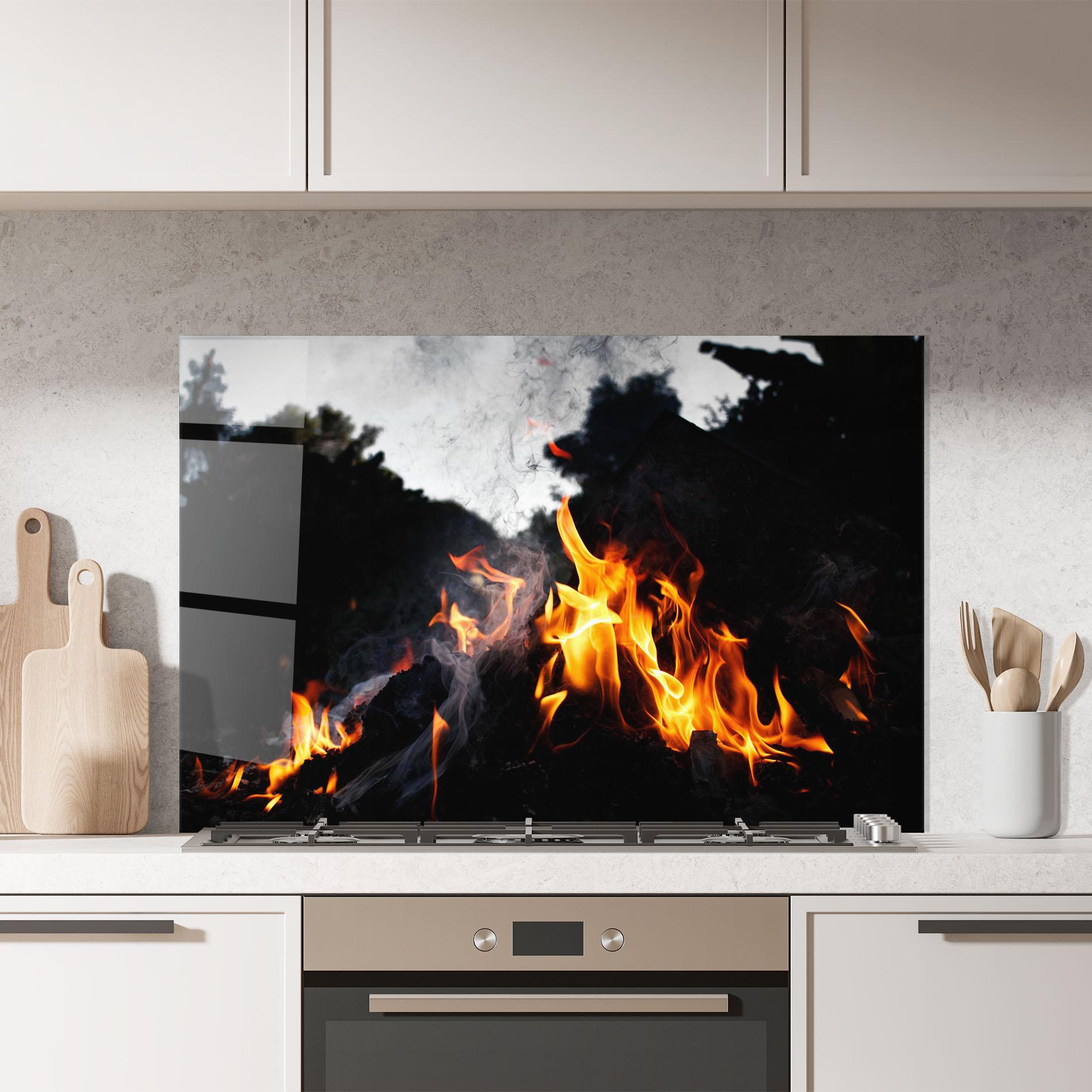 Konyhai üveg hátfal Incendiary Light mockup 7