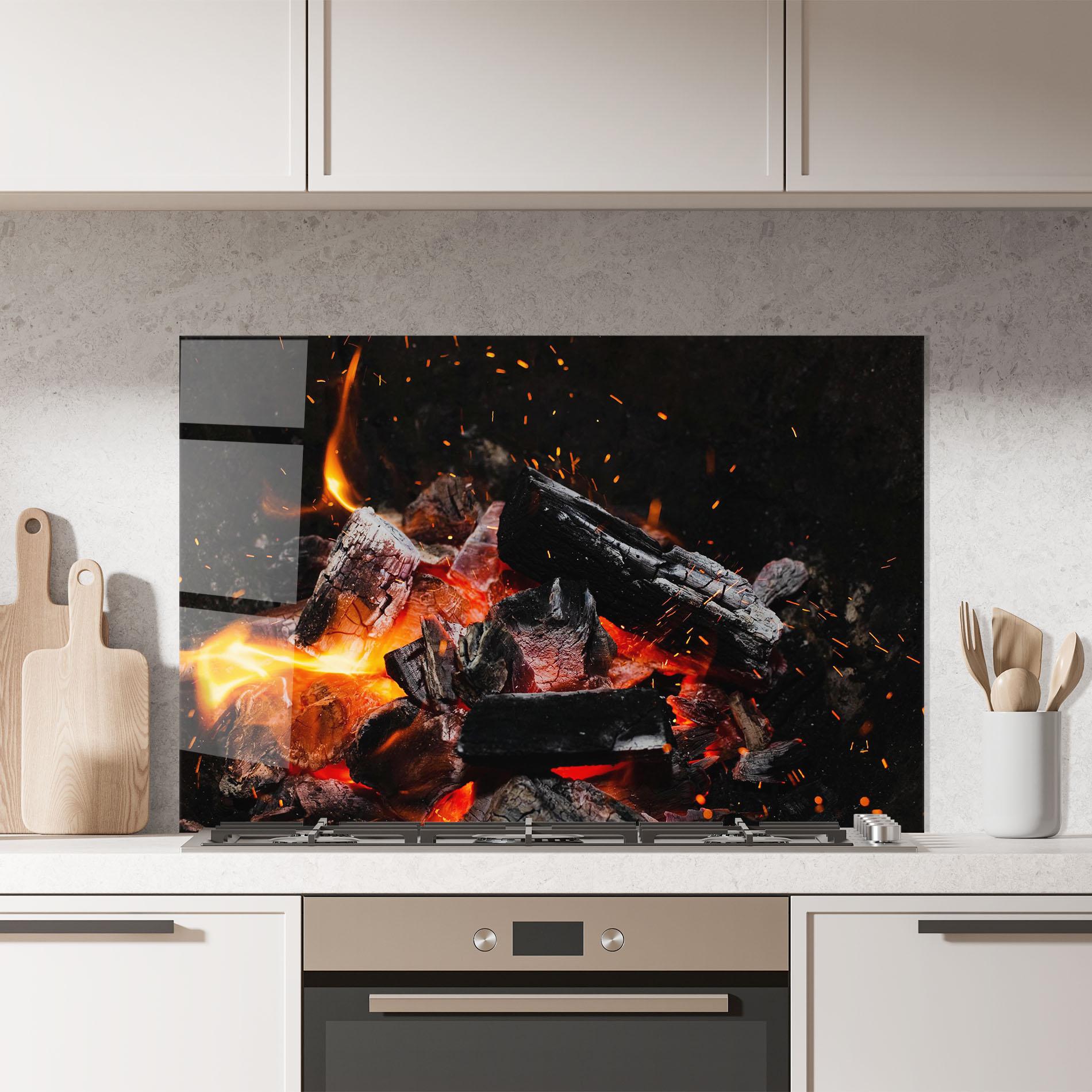 Konyhai üveg hátfal Inferno Scorch mockup 7