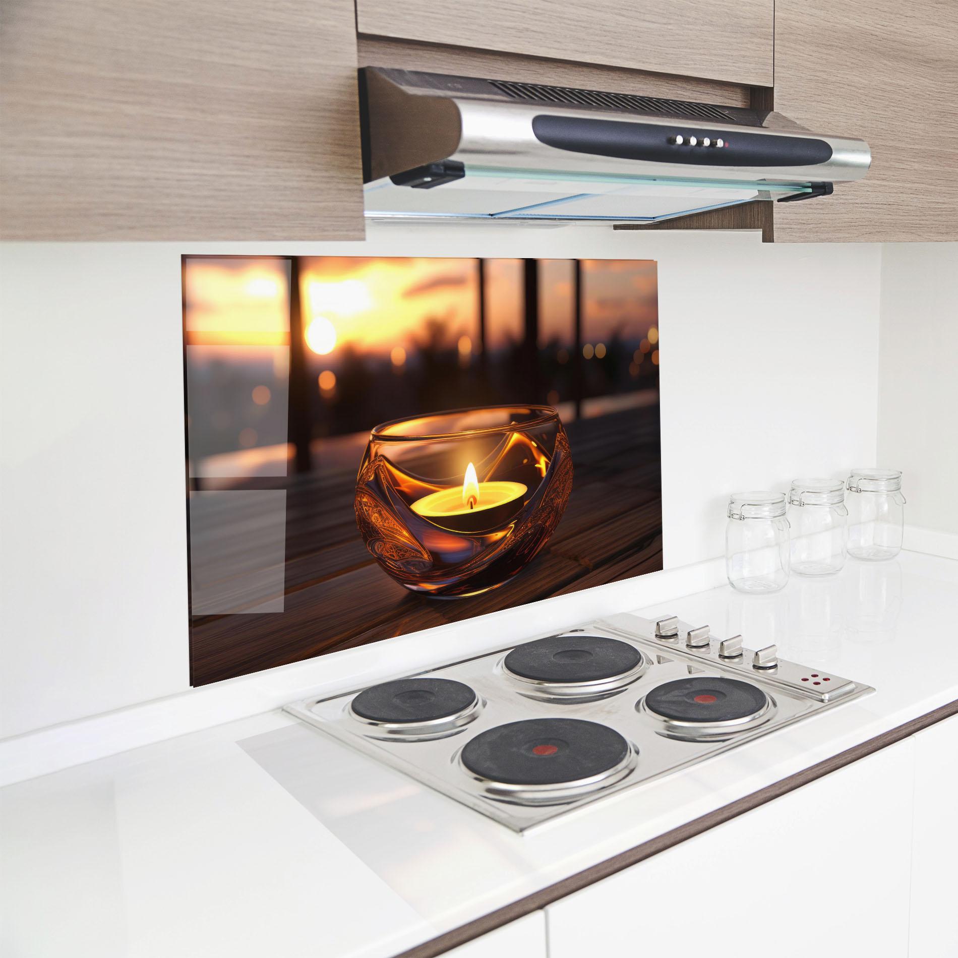 Konyhai üveg hátfal Fire Bowl mockup 8