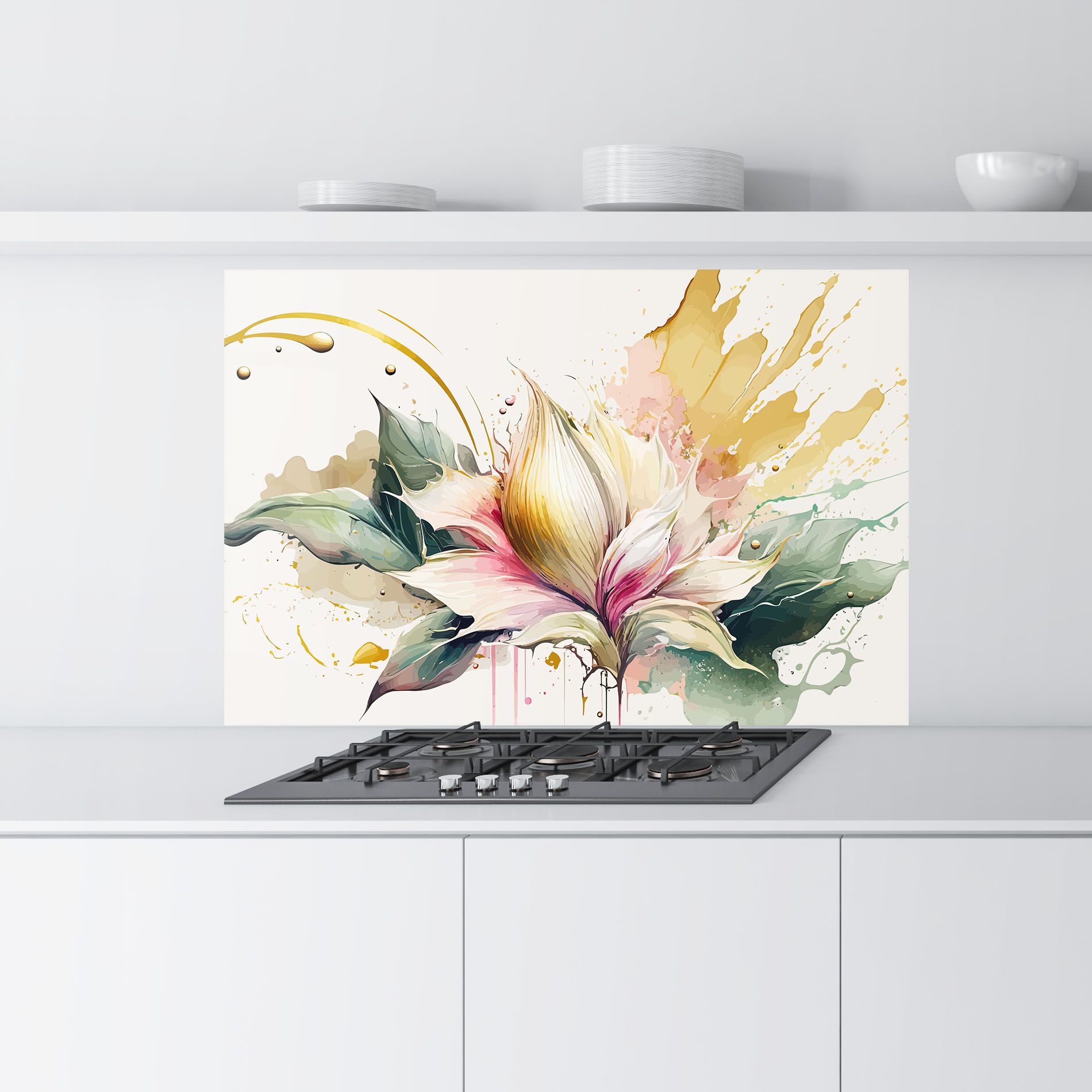 Cream Pink Nature mockup 9